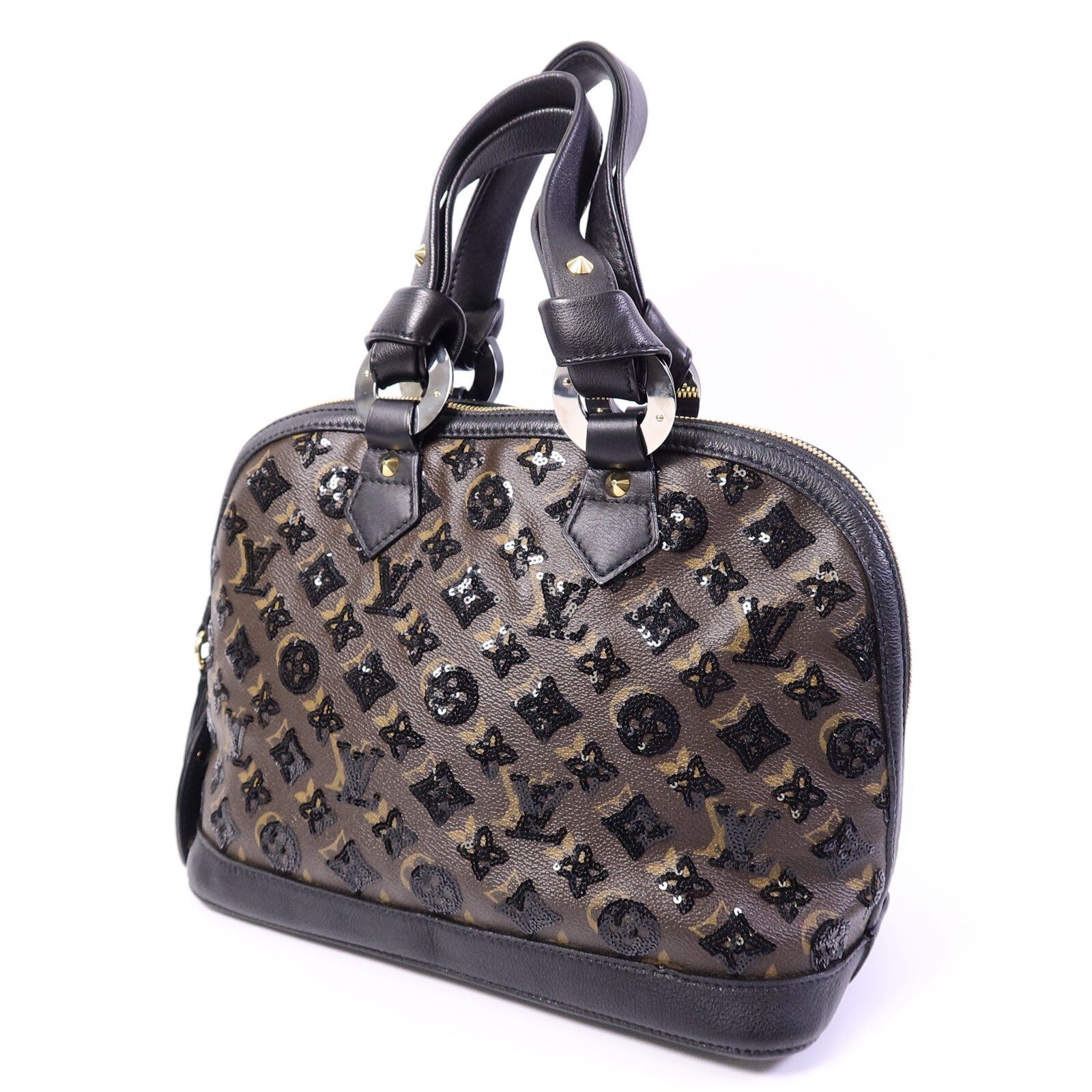 LOUIS VUITTON Monogram Eclipse Alma肩背袋