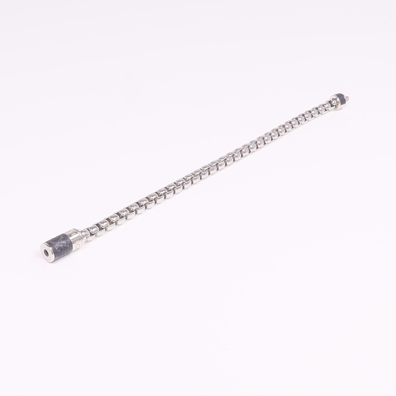 LOUIS VUITTON Monogram Eclipse/金屬Monogram Chain Bracelet