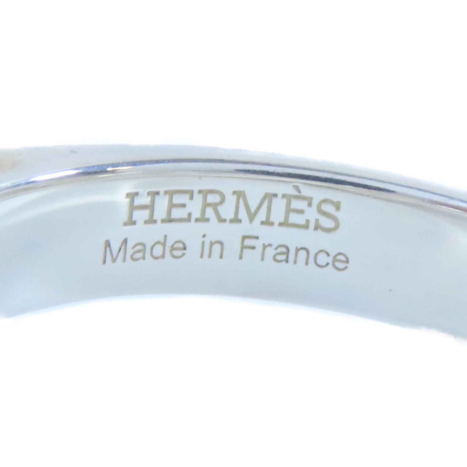HERMES 925純銀Galop Ring戒指US#8.75