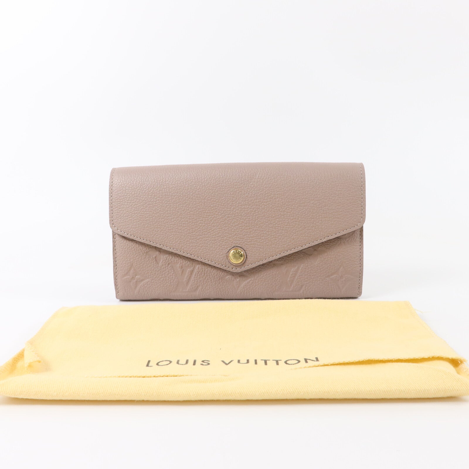 LOUIS VUITTON Monogram Empreinte Sarah Wallet長錢包