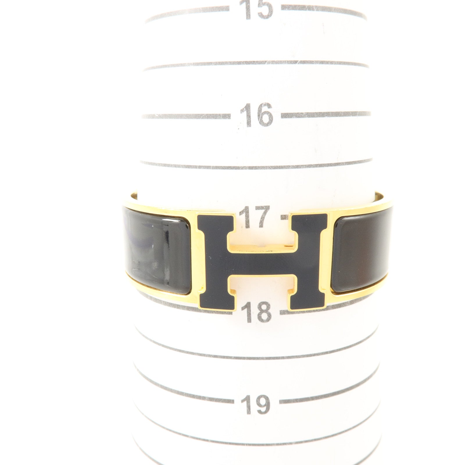 HERMES 金屬/琺瑯Clic-Clac H Bracelet金扣手鏈