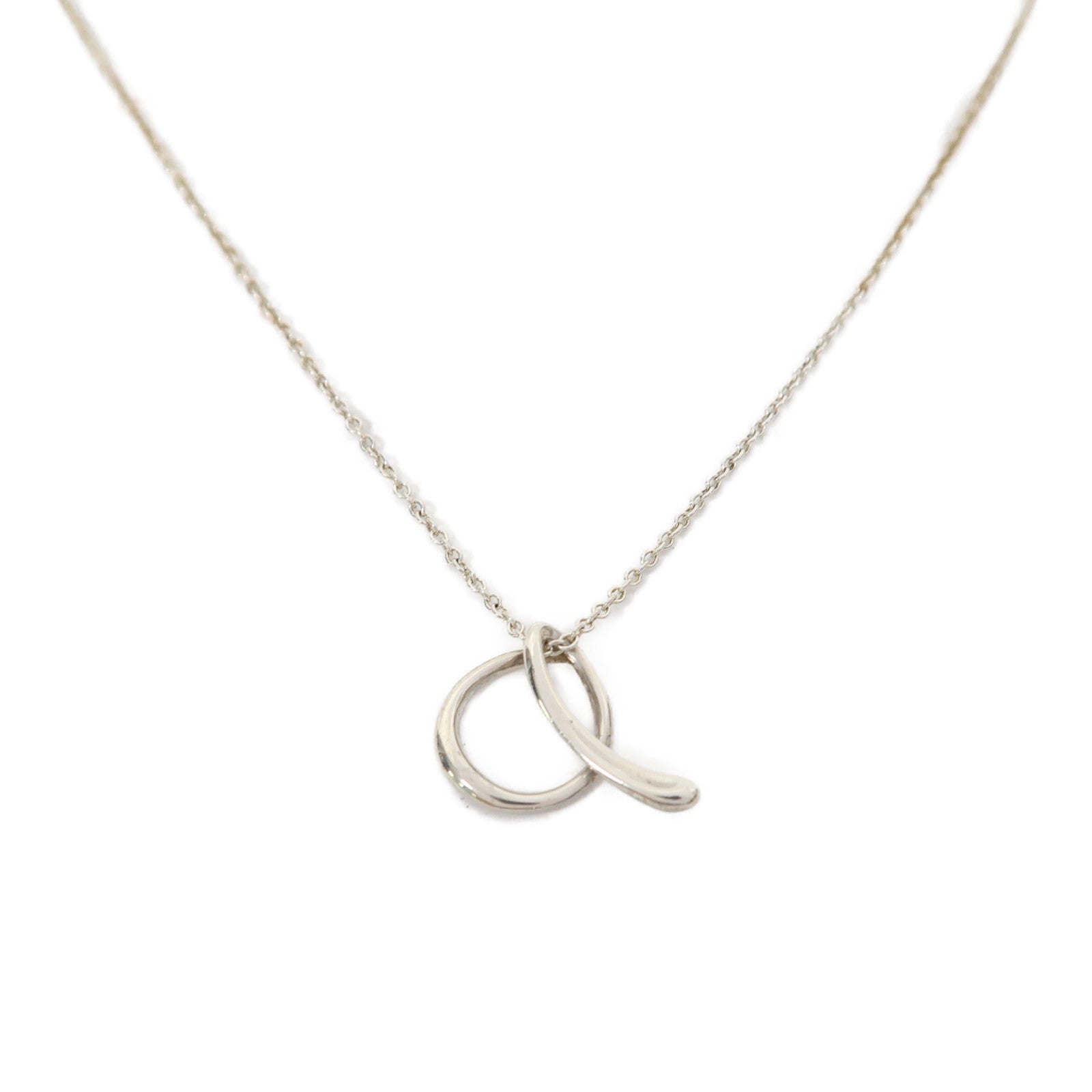 TIFFANY＆CO 925純銀Elsa Peletti Silver A項鍊