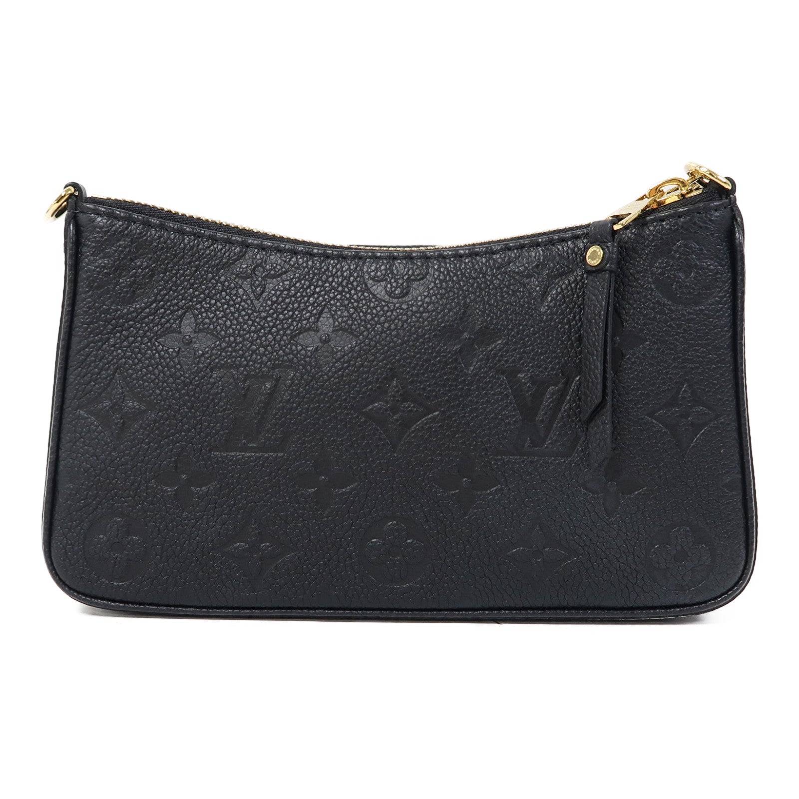 LOUIS VUITTON 【激減優惠】Monogram Empreinte Easy Pouch On Strap金扣肩背袋黑色