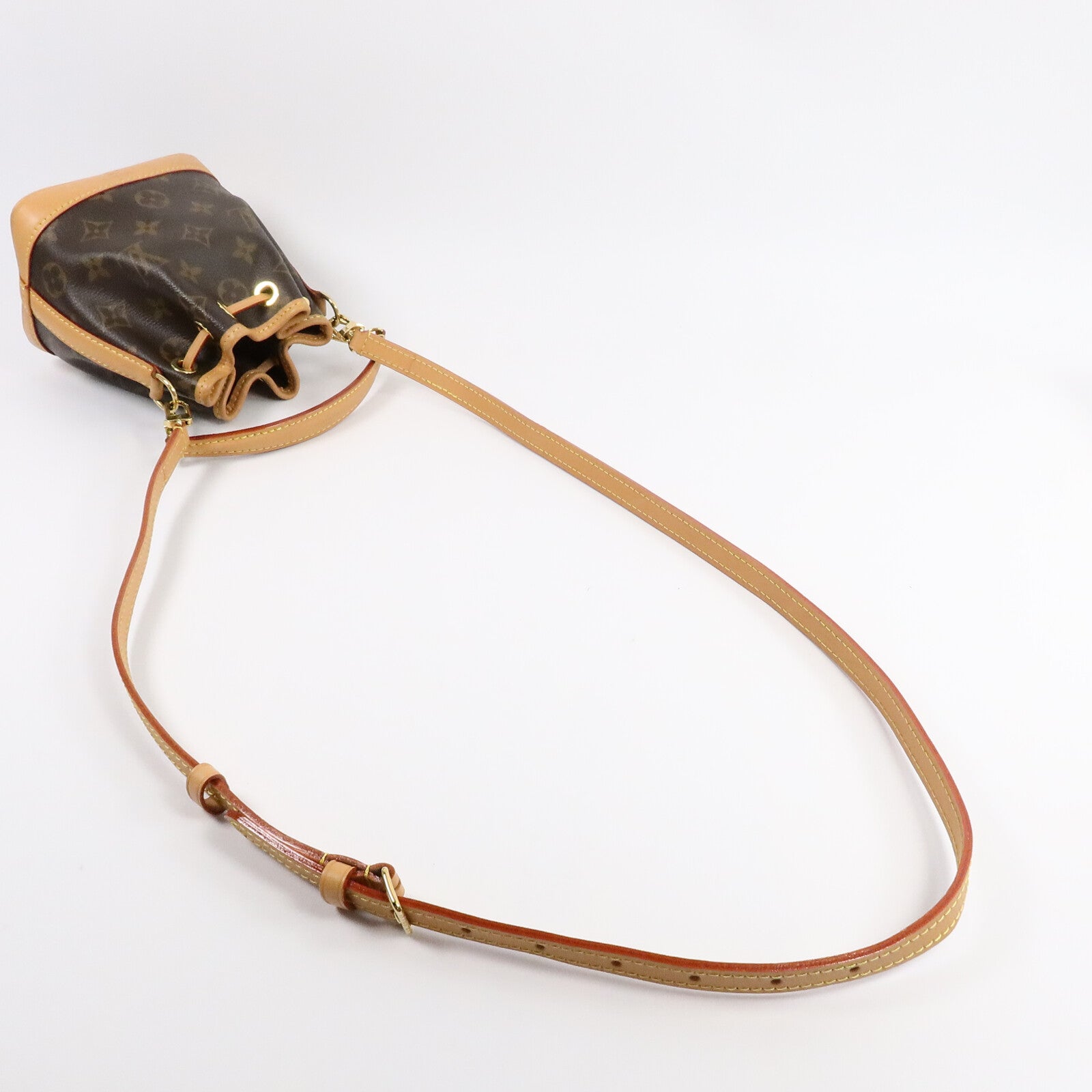 LOUIS VUITTON Monogram Nano Noe手挽肩背兩用袋