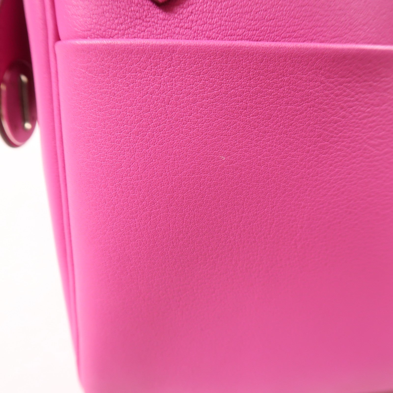 HERMES Swift皮革Lindy 26銀扣手挽肩背兩用袋