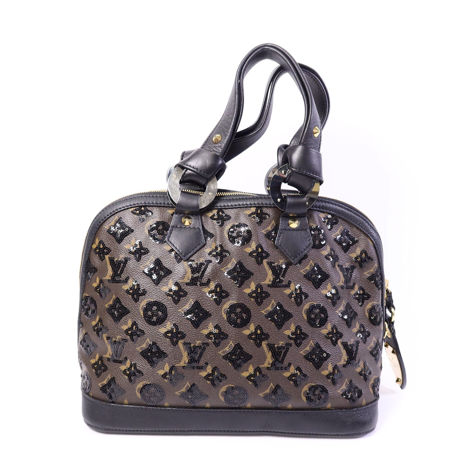 LOUIS VUITTON Monogram Eclipse Alma肩背袋