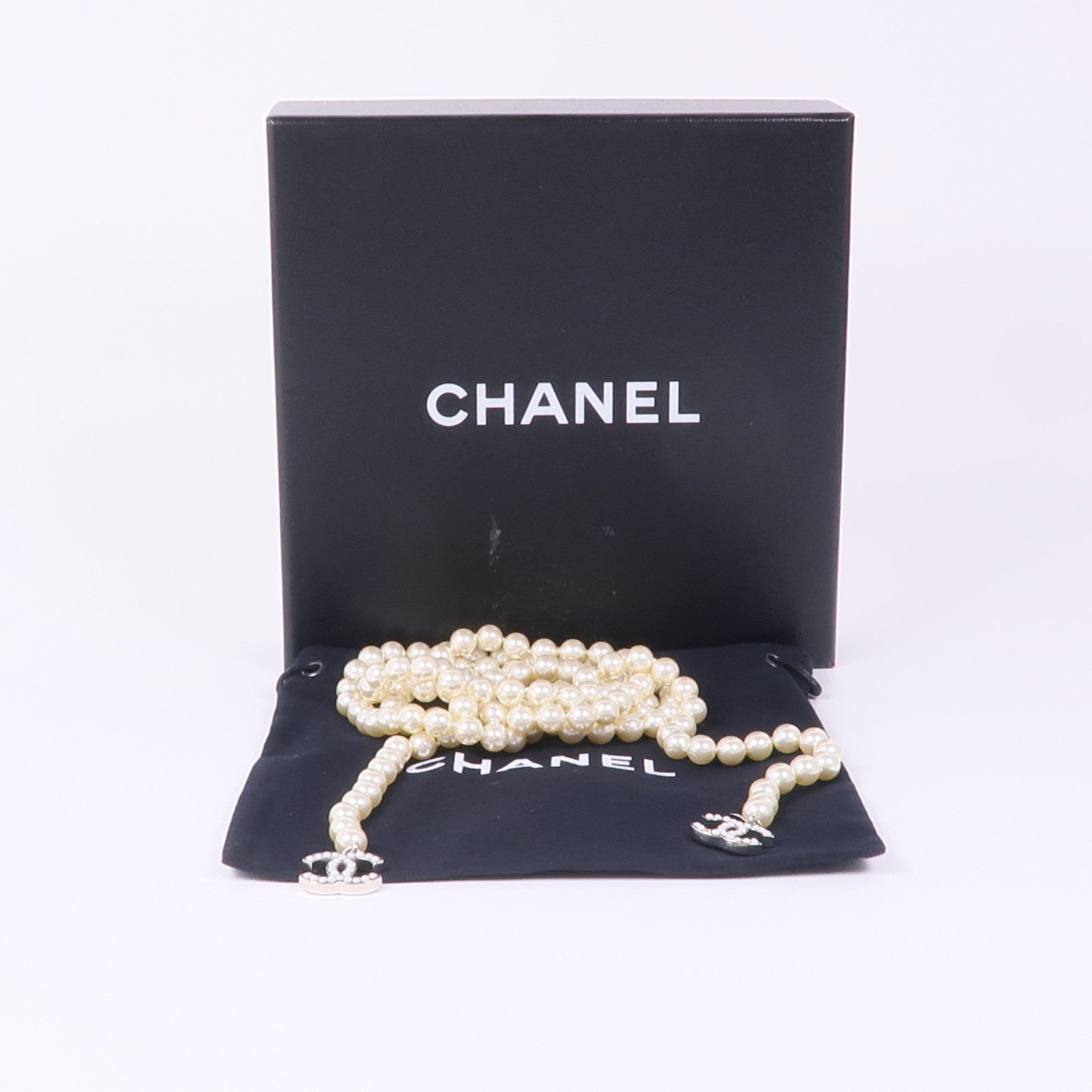 CHANEL PVC/金屬Necklace項鍊