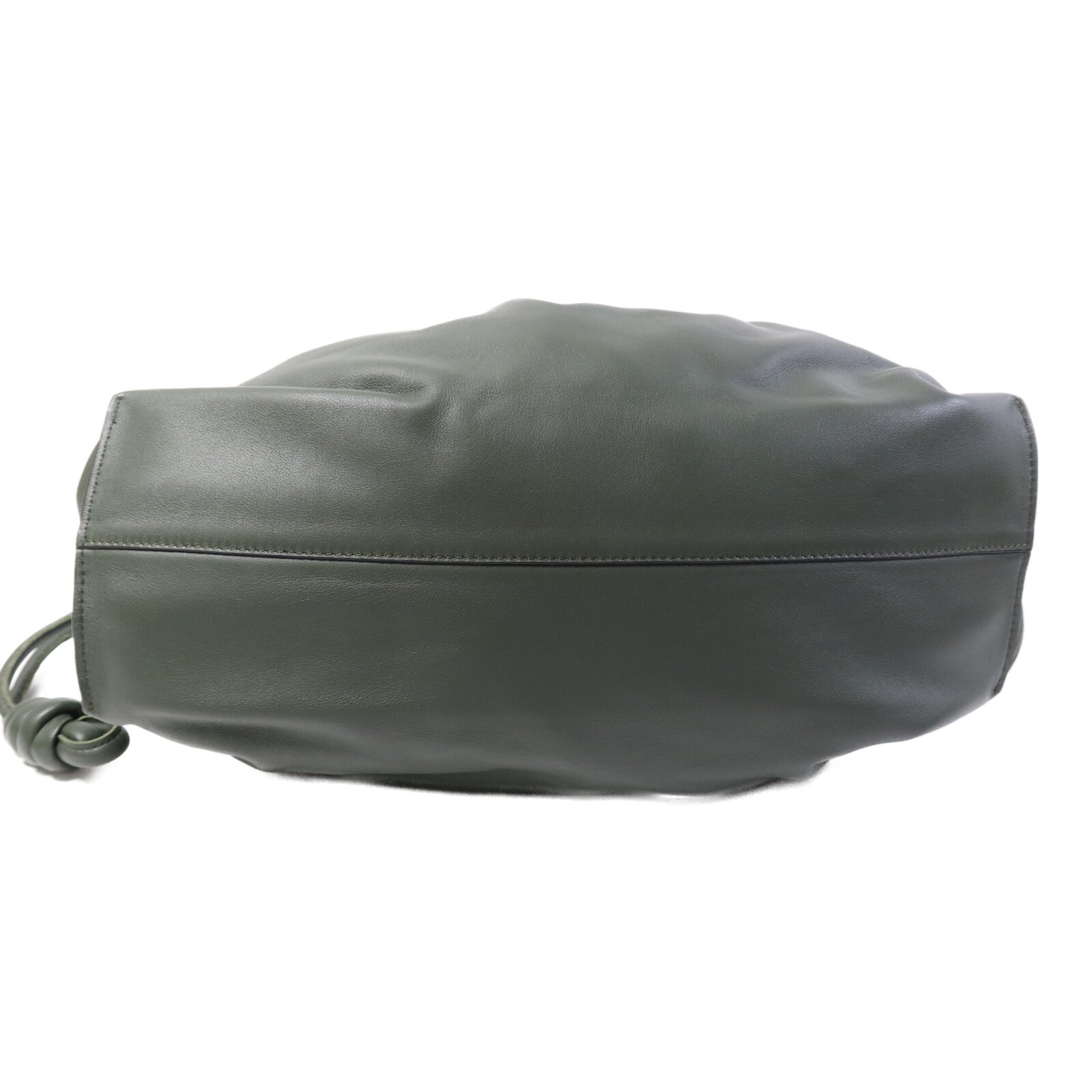 LOEWE 牛皮皮革Flamenco Large金扣肩背袋