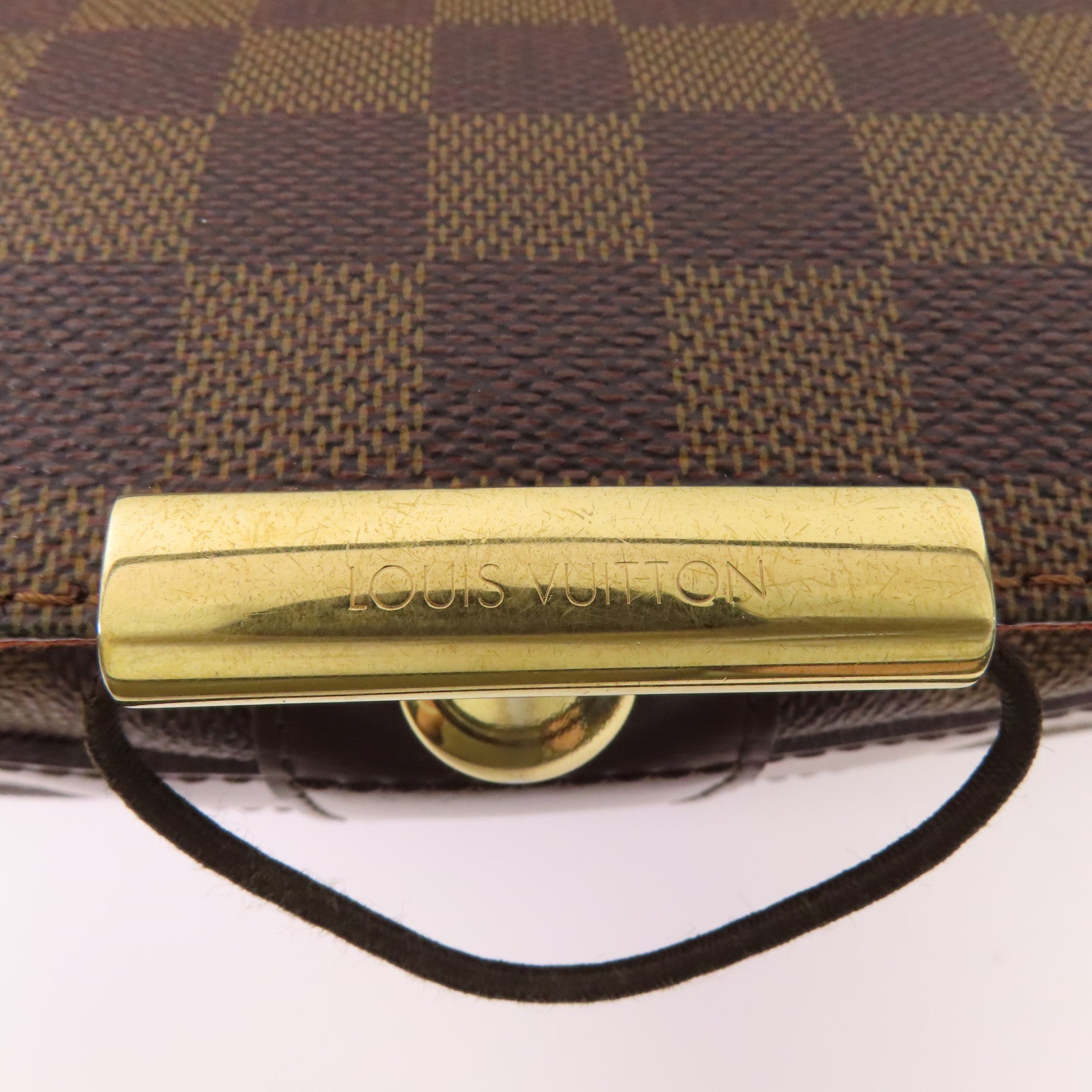 LOUIS VUITTON Damier Bastille金扣肩背袋