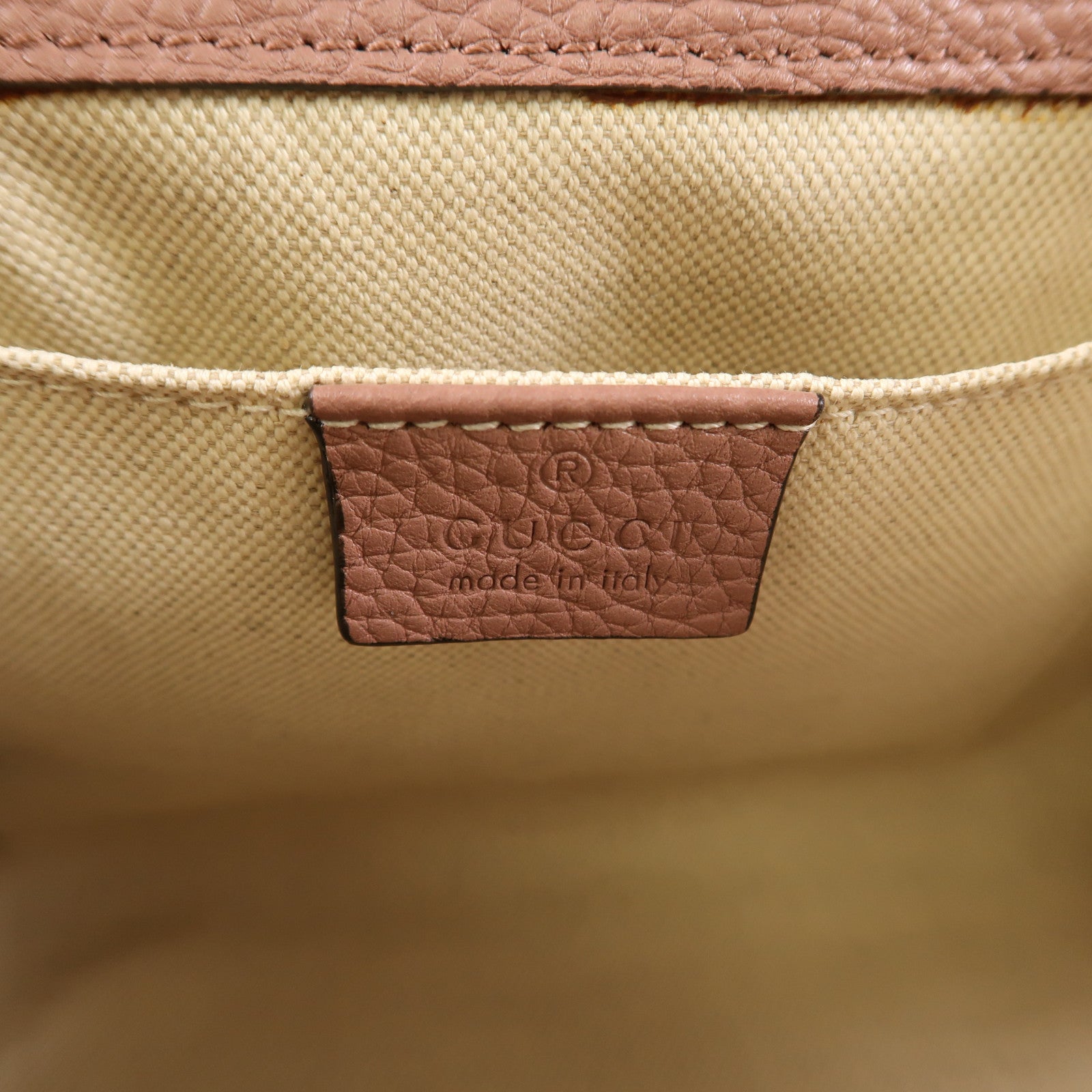 GUCCI GG GHW 2 Way Shoulder Hand Bag Calfskin Leather 442622 Pink