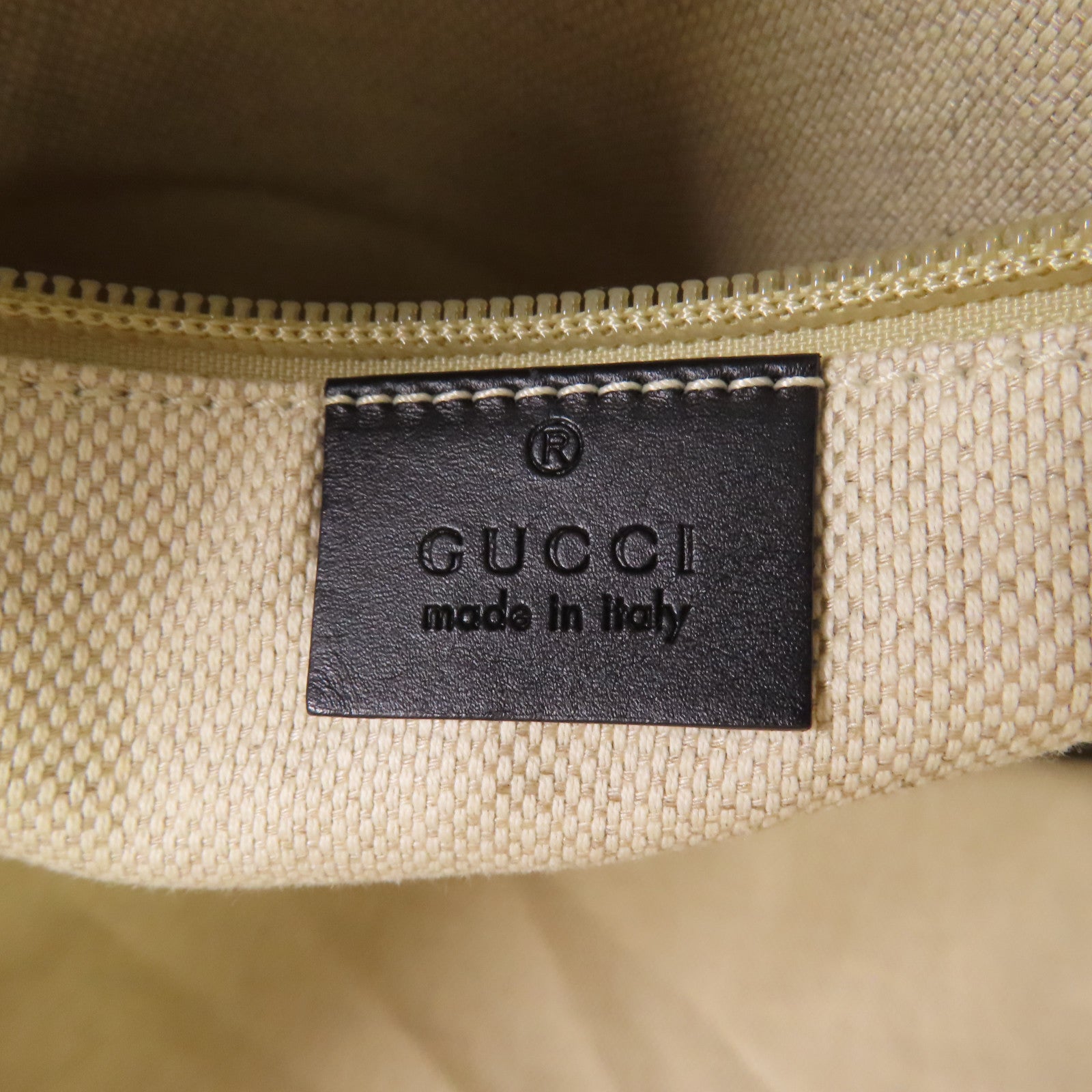 GUCCI 帆布Tote Bag肩背袋