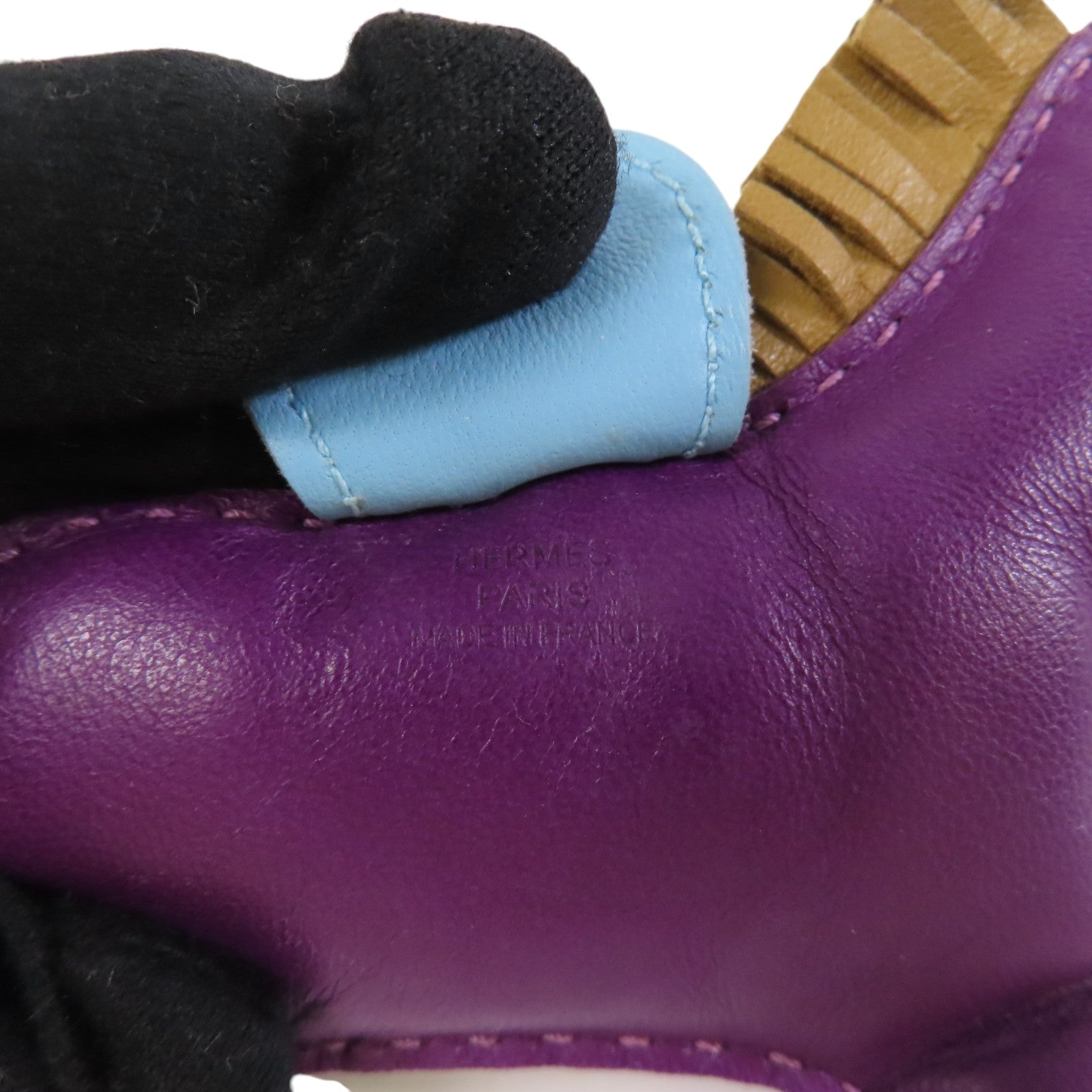 HERMES Swift皮革Rodeo GM掛飾