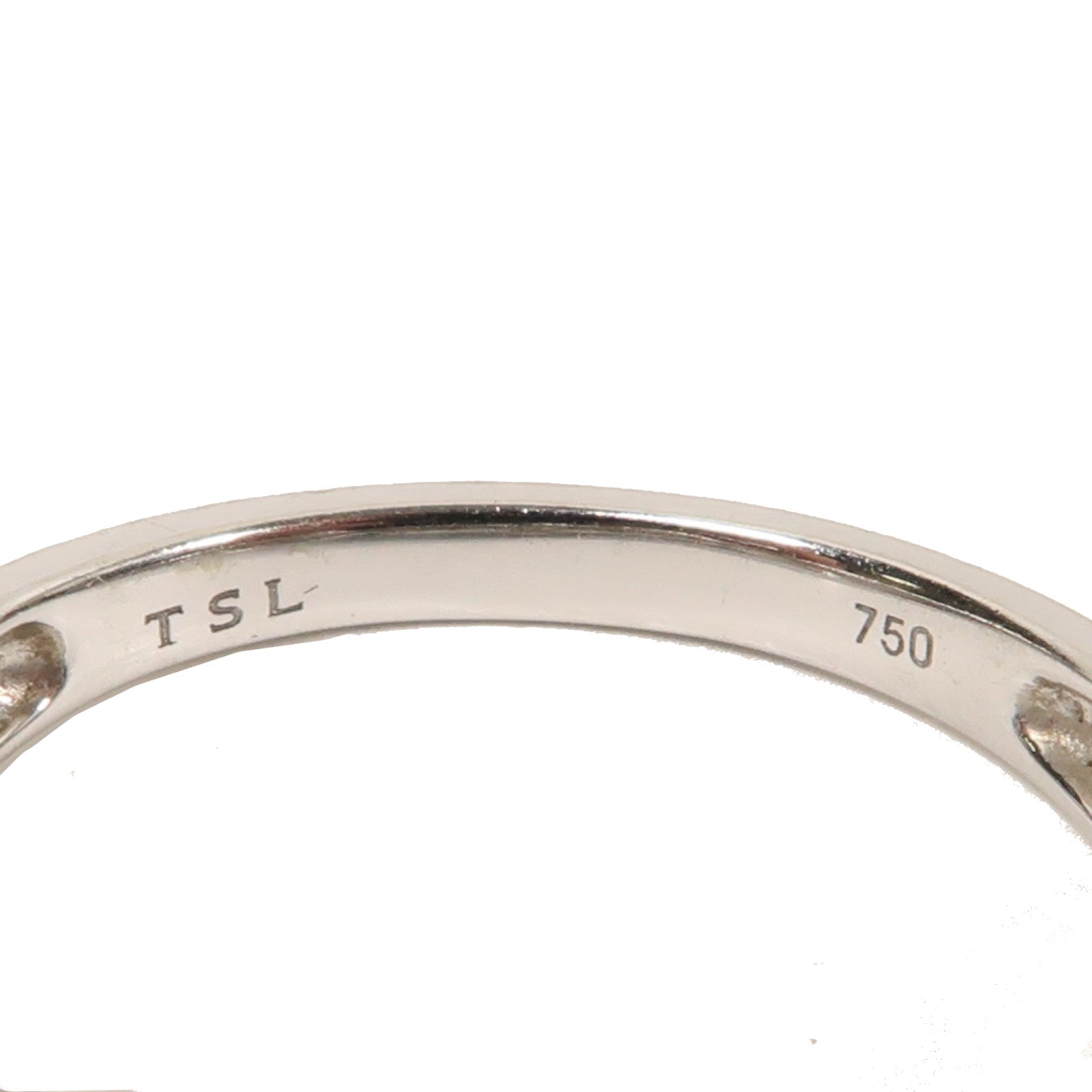 JEWELRY 【激減優惠】18K白金Diamond Ring鑽石戒指US#5.75