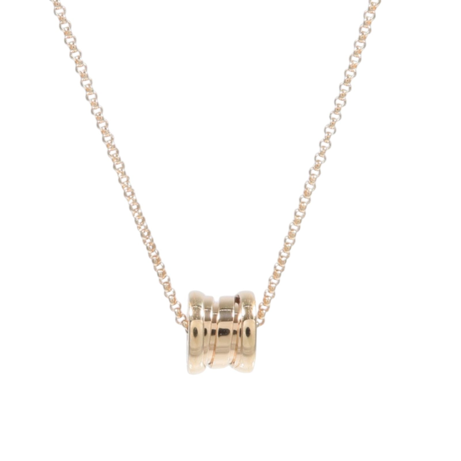 BVLGARI 18K玫瑰金B-zero1 Necklace項鍊
