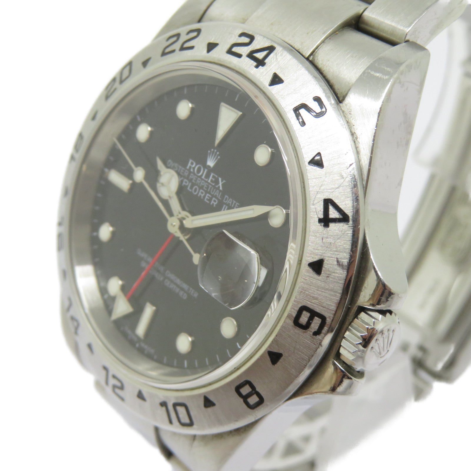 ROLEX ExplorerⅡ不鏽鋼手錶自動機芯黑色