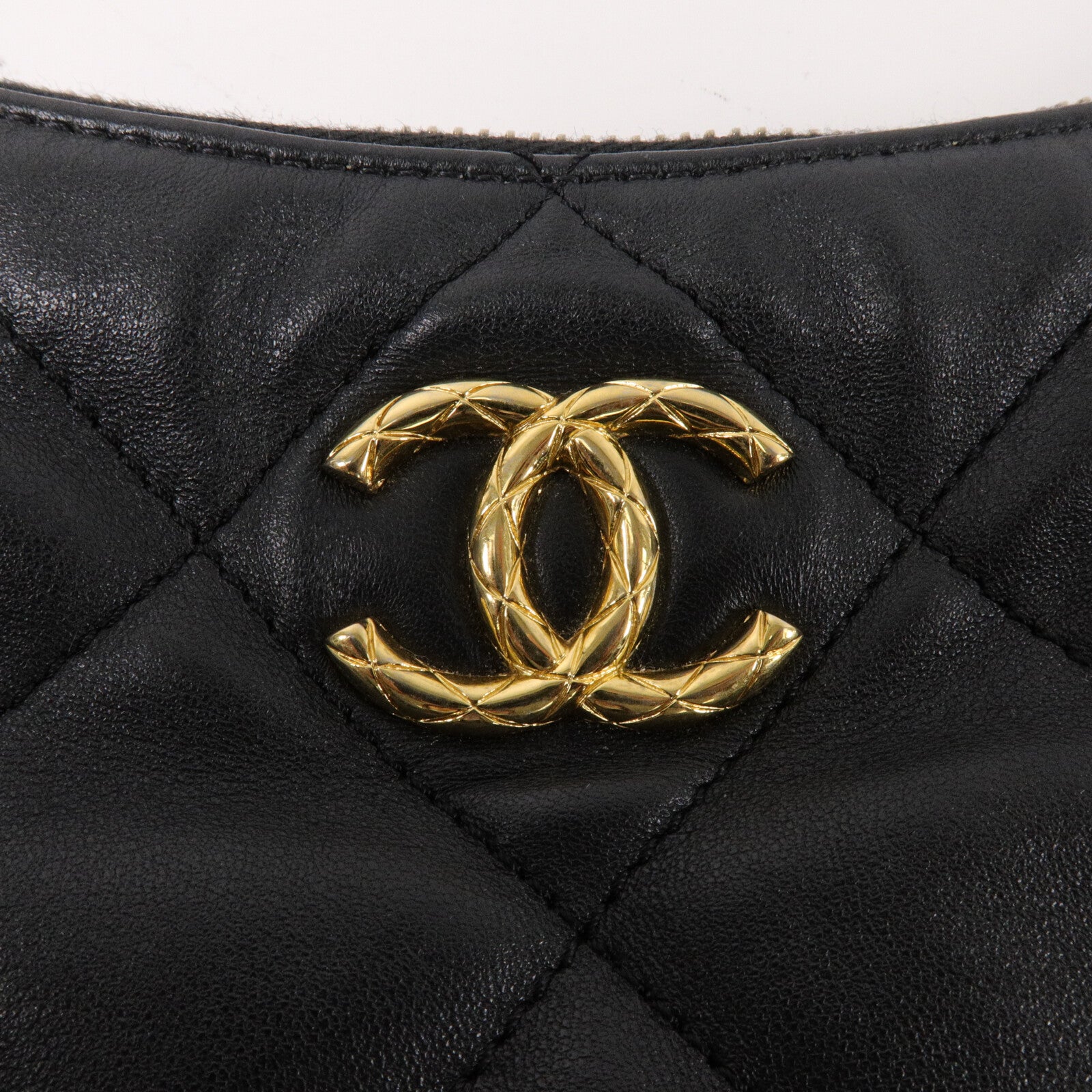 CHANEL 羊皮皮革Maxi Hobo肩背袋