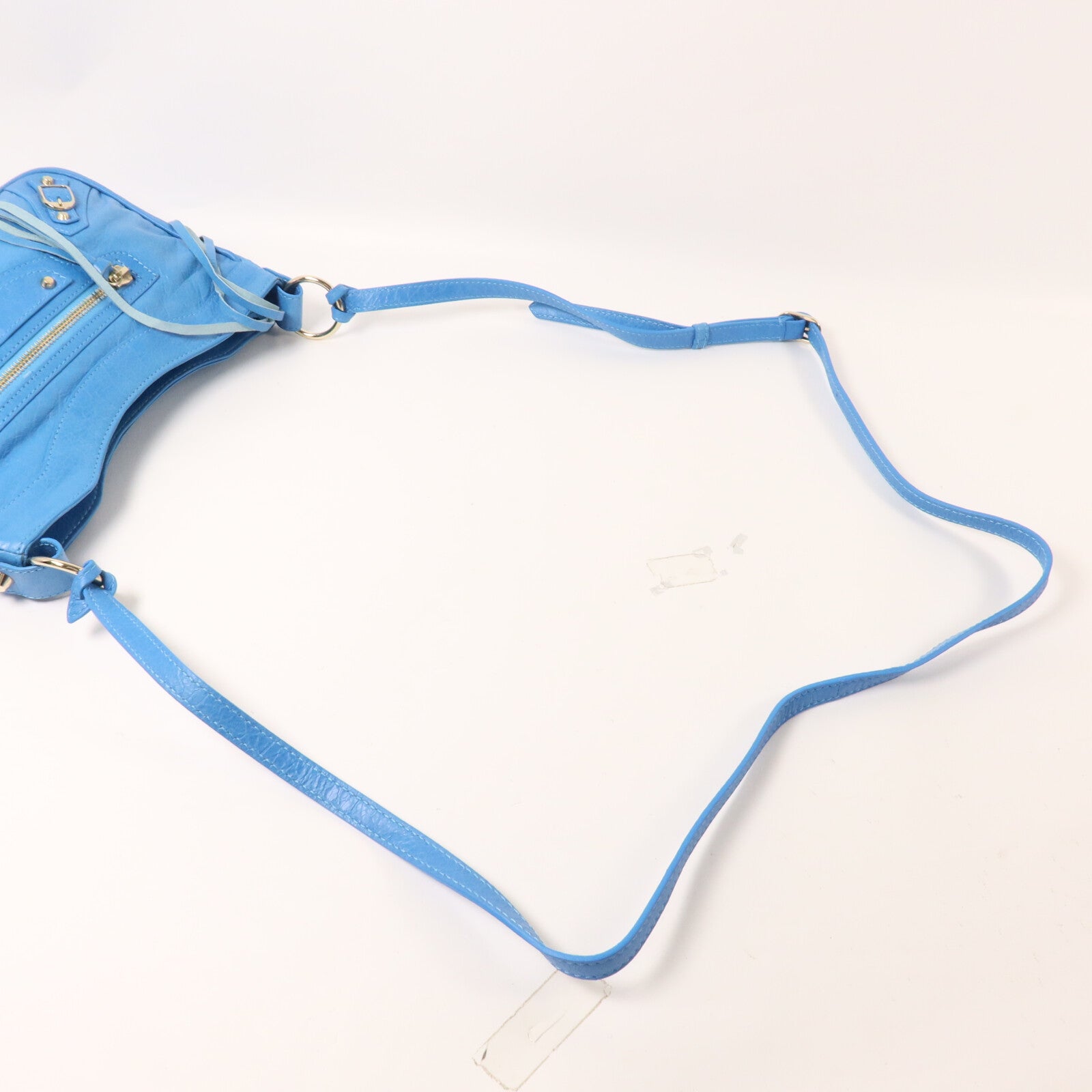 BALENCIAGA 羊皮皮革Motocross Classic Hip Crossbody肩背袋