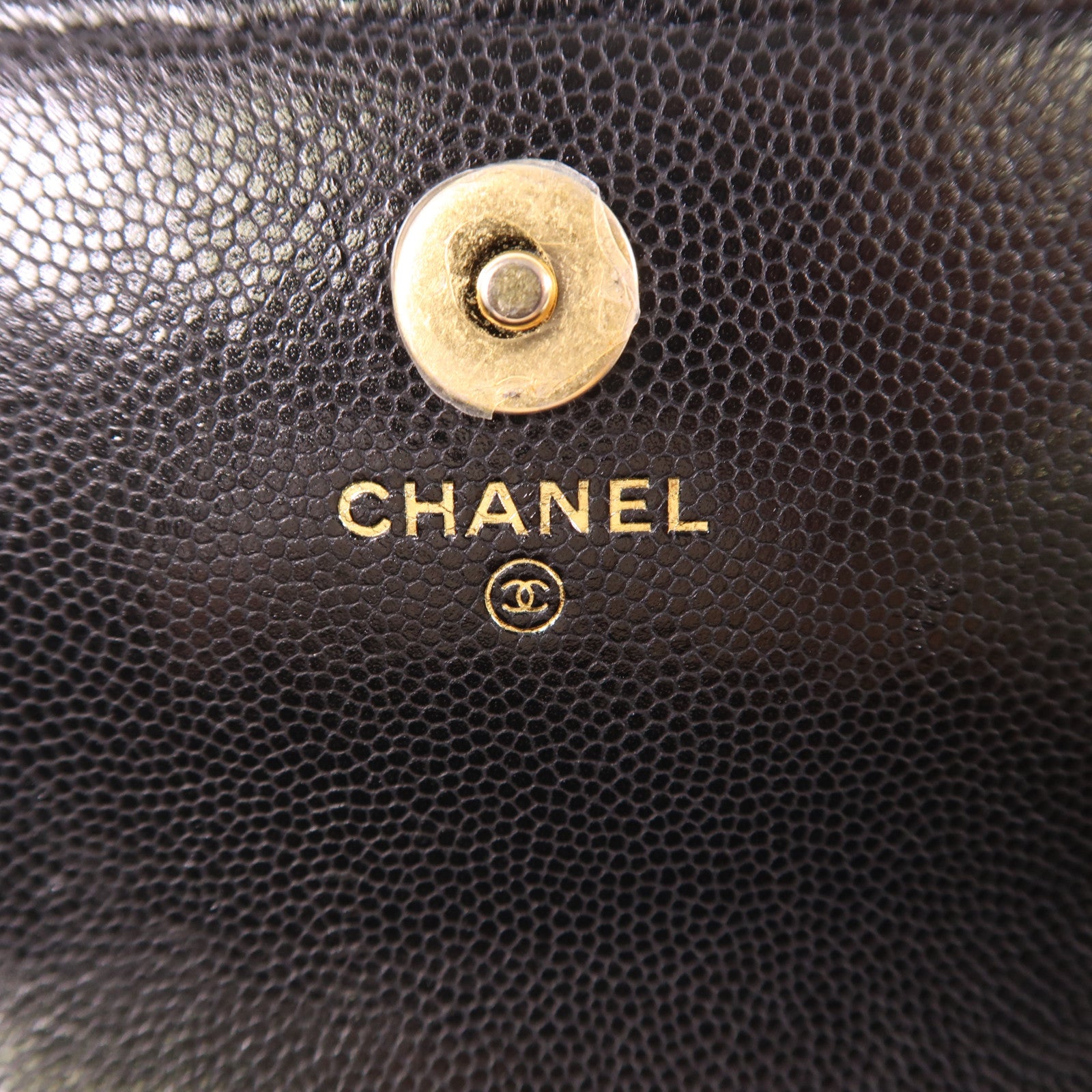 CHANEL 牛皮皮革Waist Bag金扣腰包