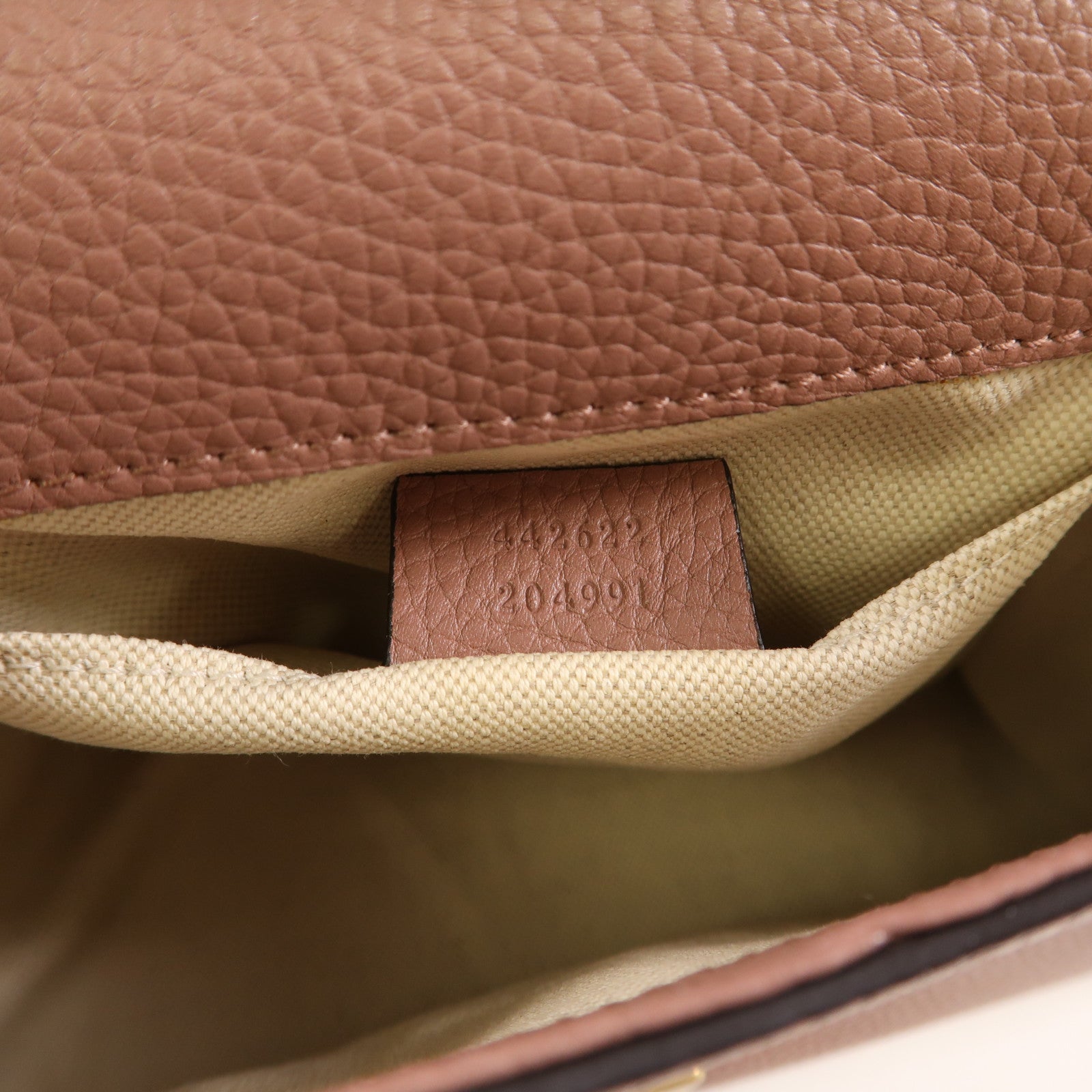 GUCCI GG GHW 2 Way Shoulder Hand Bag Calfskin Leather 442622 Pink