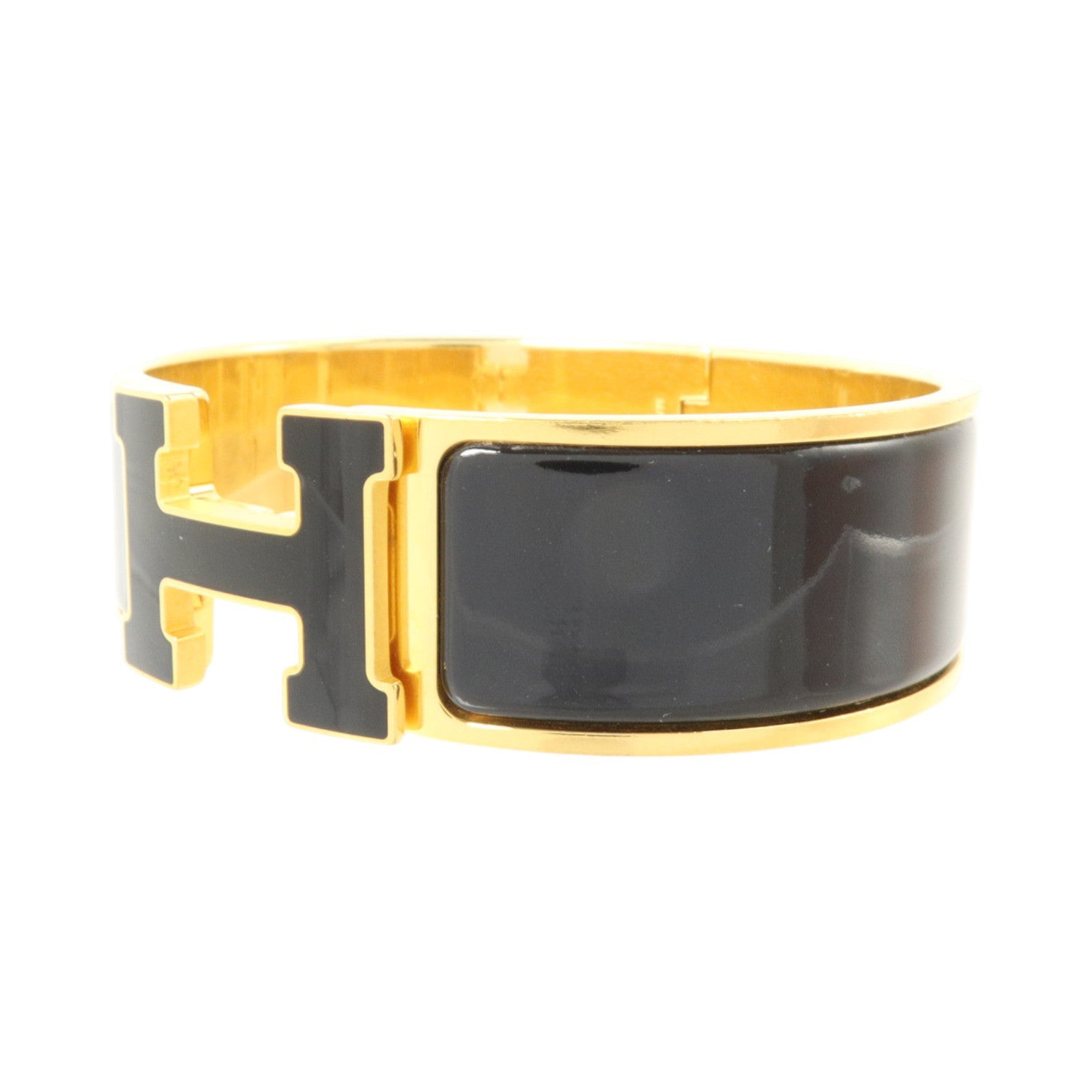 HERMES 金屬/琺瑯Clic-Clac H Bracelet金扣手鏈