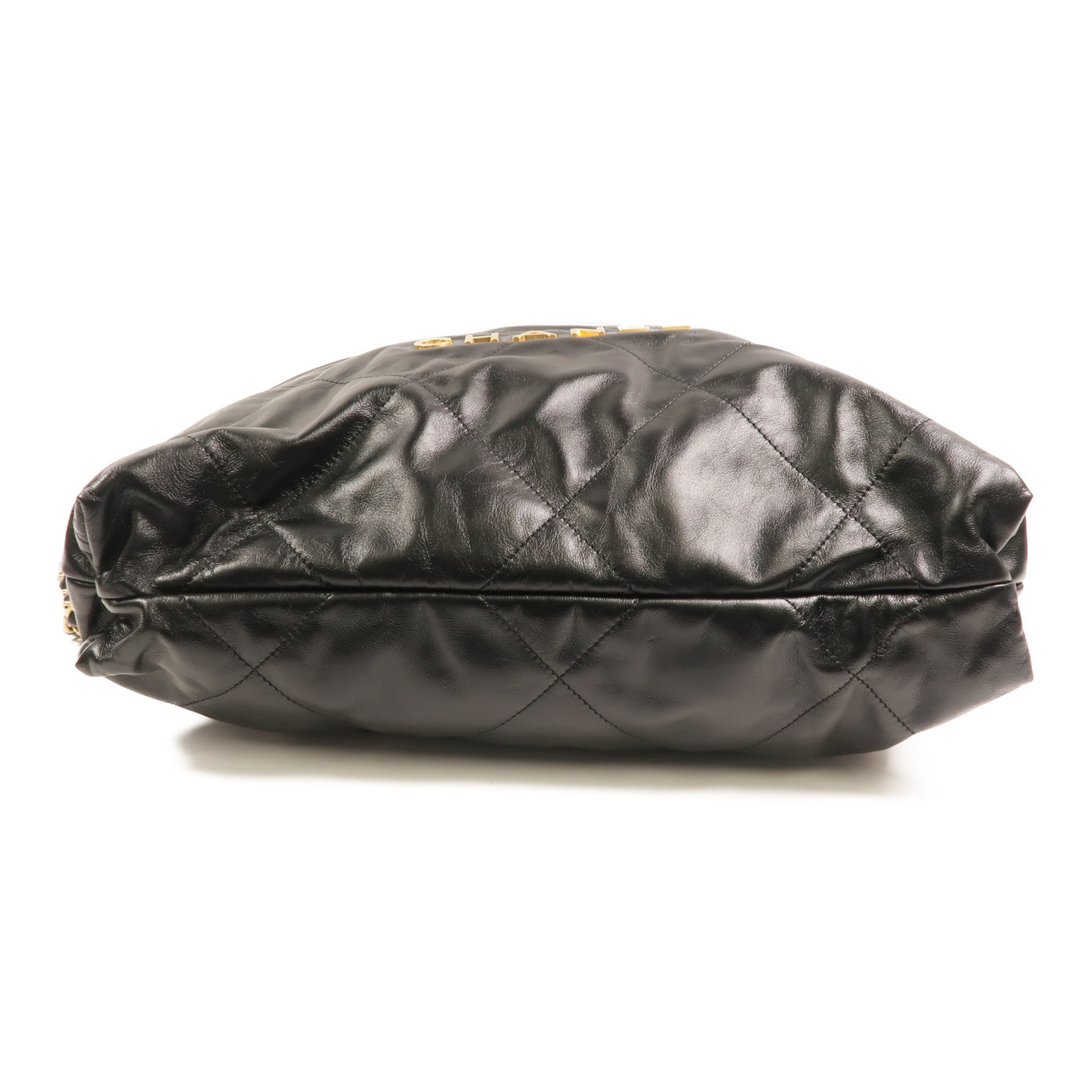 CHANEL 【激減優惠】牛皮皮革Chanel 22 Backpack金扣鏈帶背包
