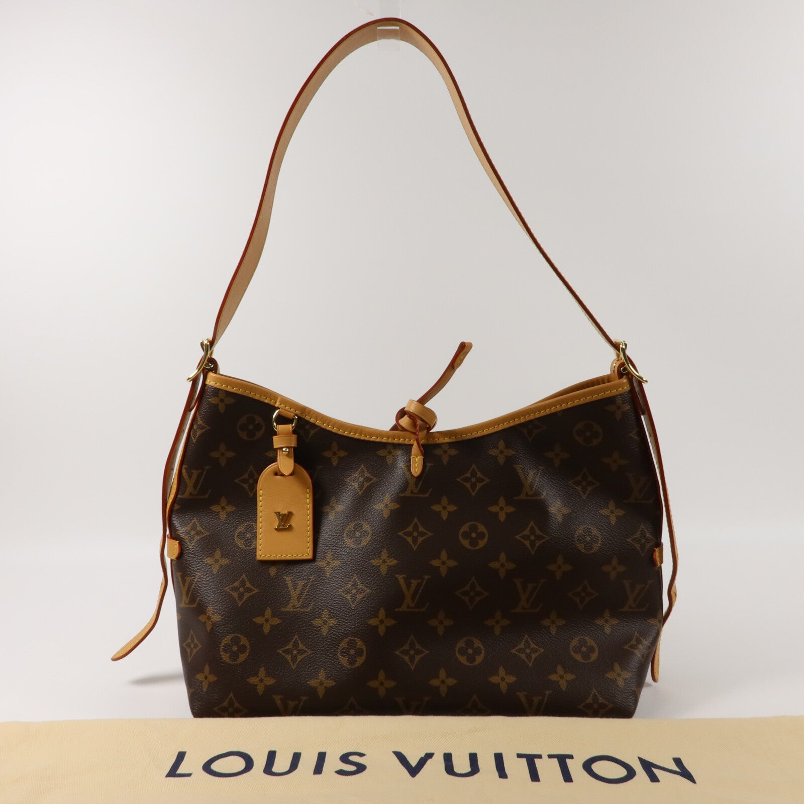 LOUIS VUITTON Monogram CarryAll PM肩背袋
