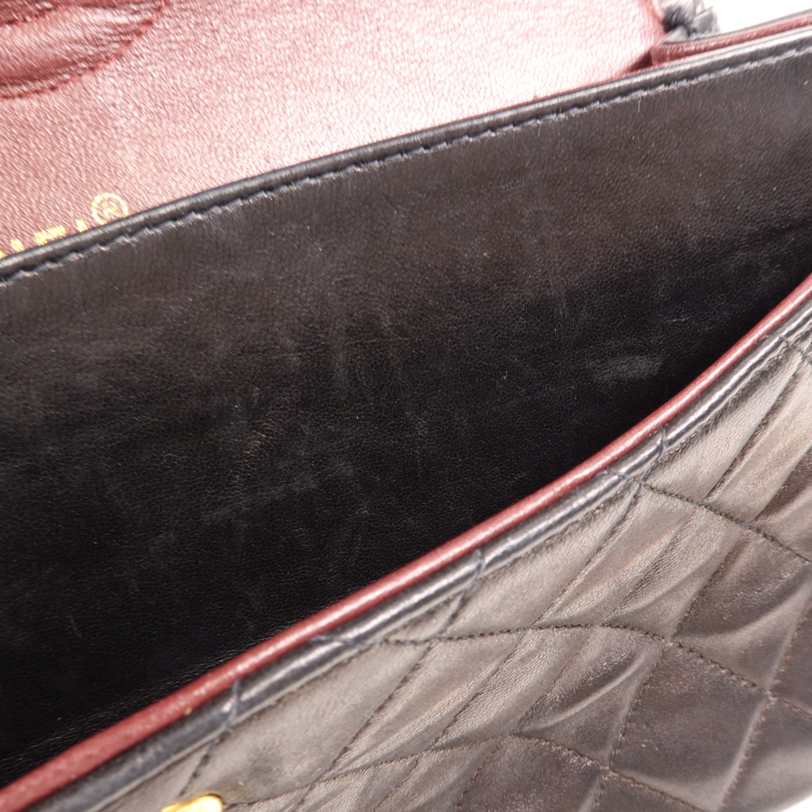 CHANEL 羊皮皮革Vintage Classic 11.12金扣鏈帶肩背袋