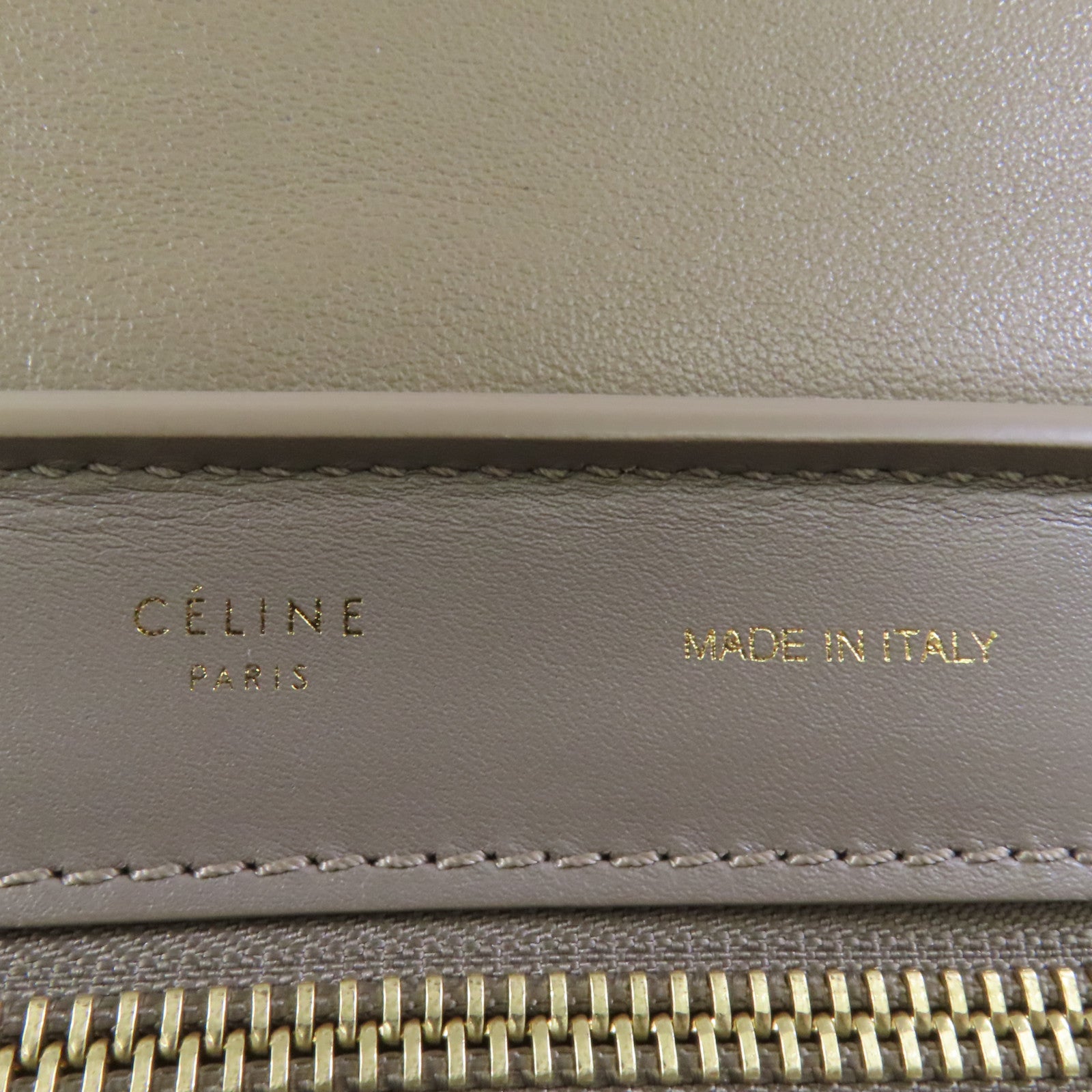 CELINE 牛皮皮革Trapeze金扣手挽肩背兩用袋