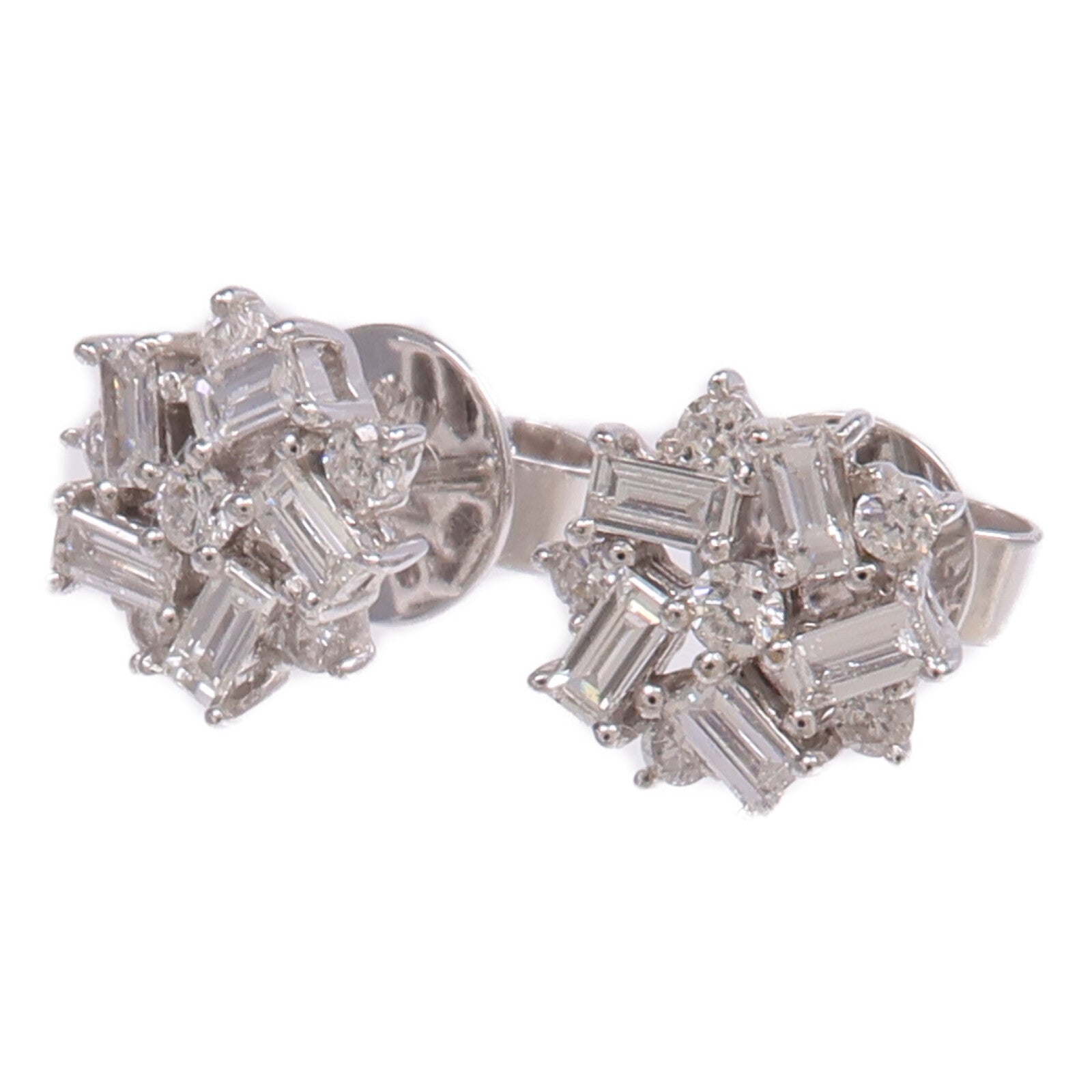 JEWELRY 【激減優惠】18K白金Earrings鑽石耳環