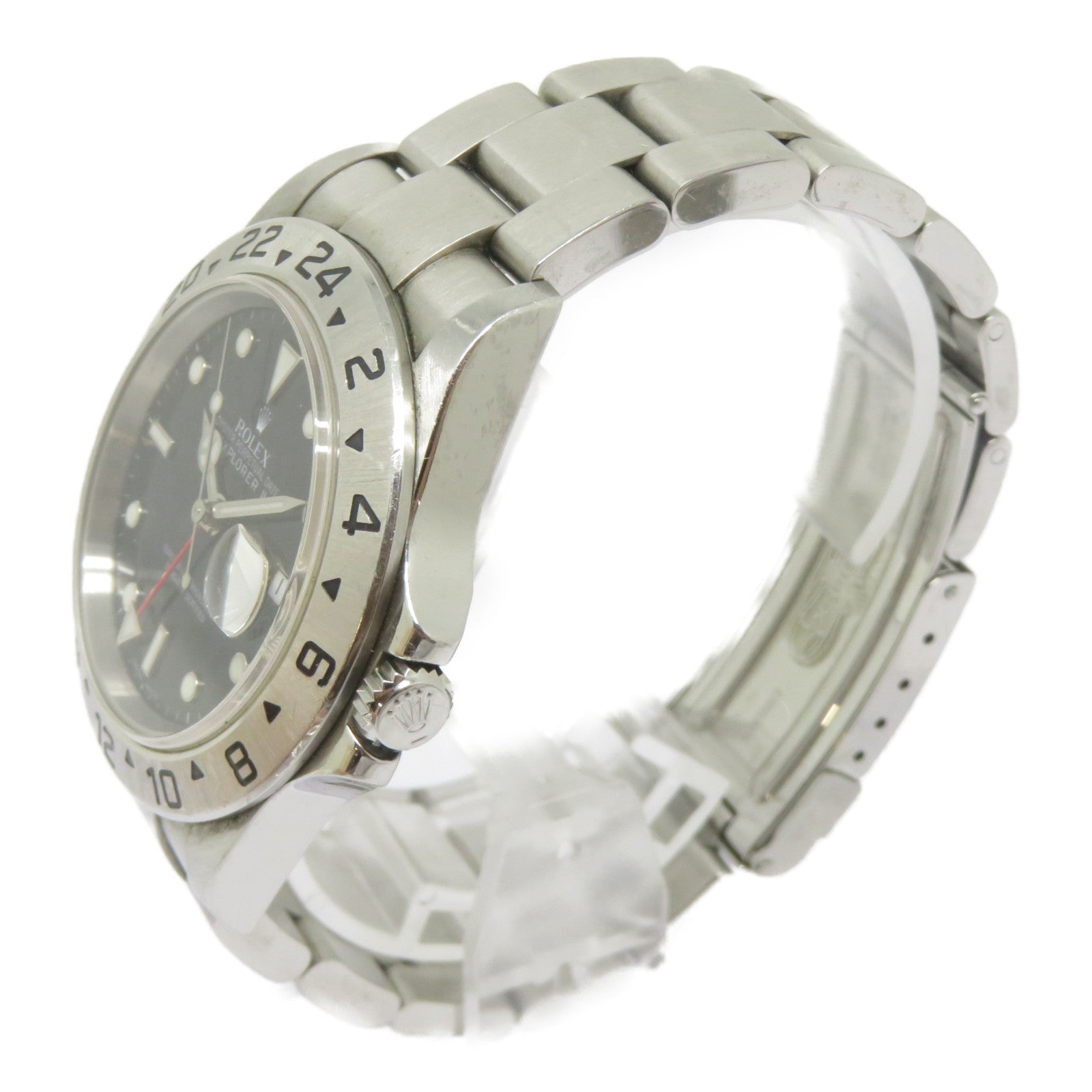 ROLEX ExplorerⅡ不鏽鋼手錶自動機芯黑色