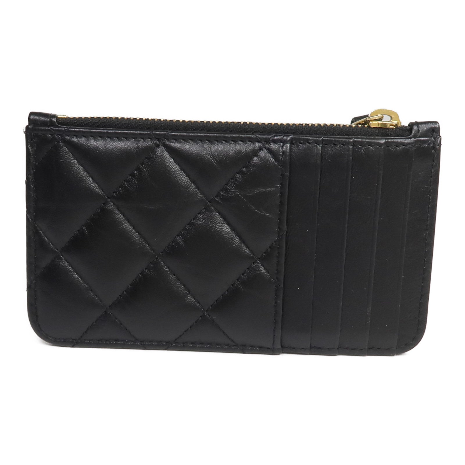CHANEL 羊皮皮革2.55 Card Case卡片套