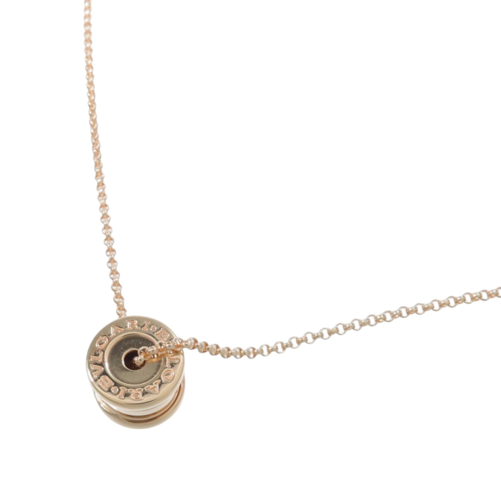 BVLGARI 18K玫瑰金B-zero1 Necklace項鍊
