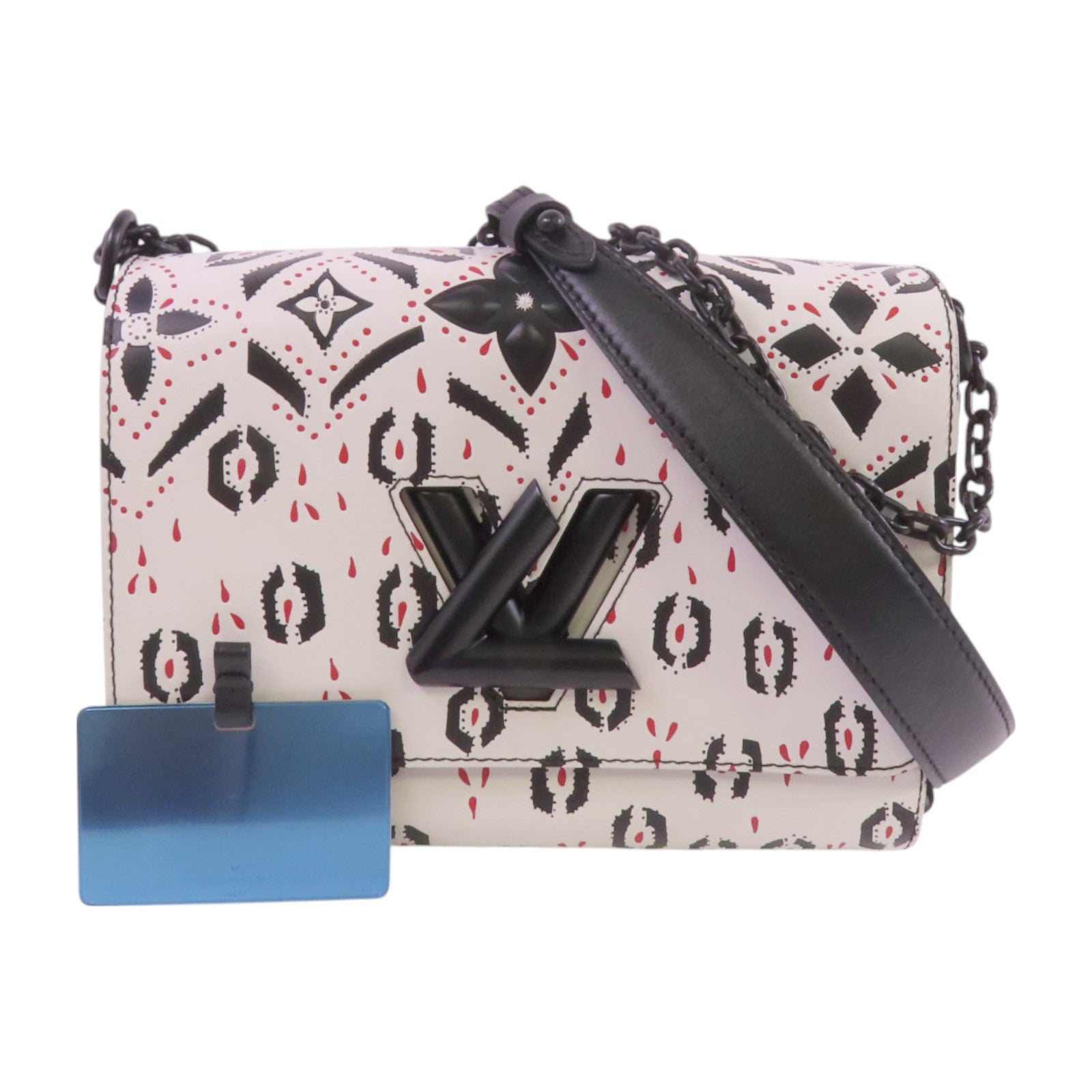 LOUIS VUITTON 牛皮皮革Graphic Print Twist MM肩背袋