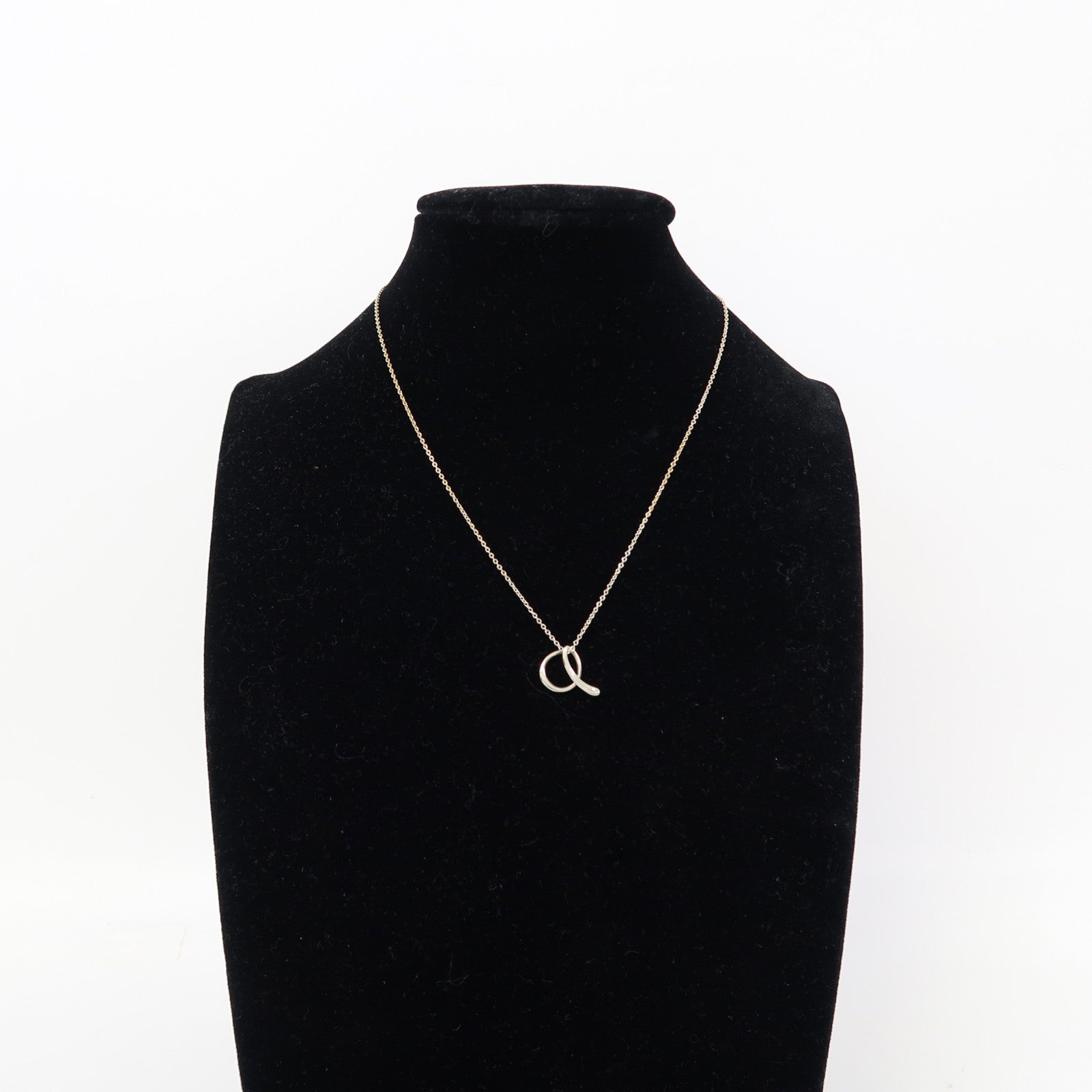 TIFFANY＆CO 925純銀Elsa Peletti Silver A項鍊
