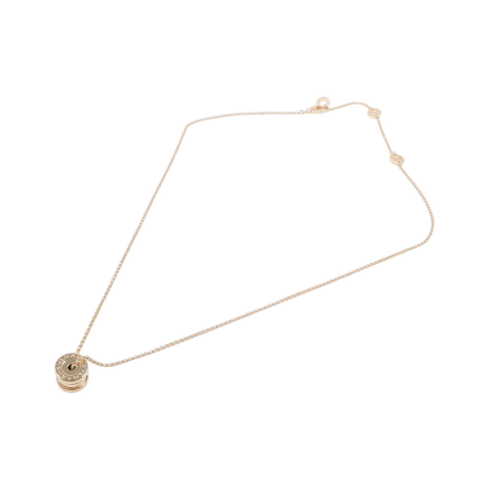 BVLGARI 18K玫瑰金B-zero1 Necklace項鍊