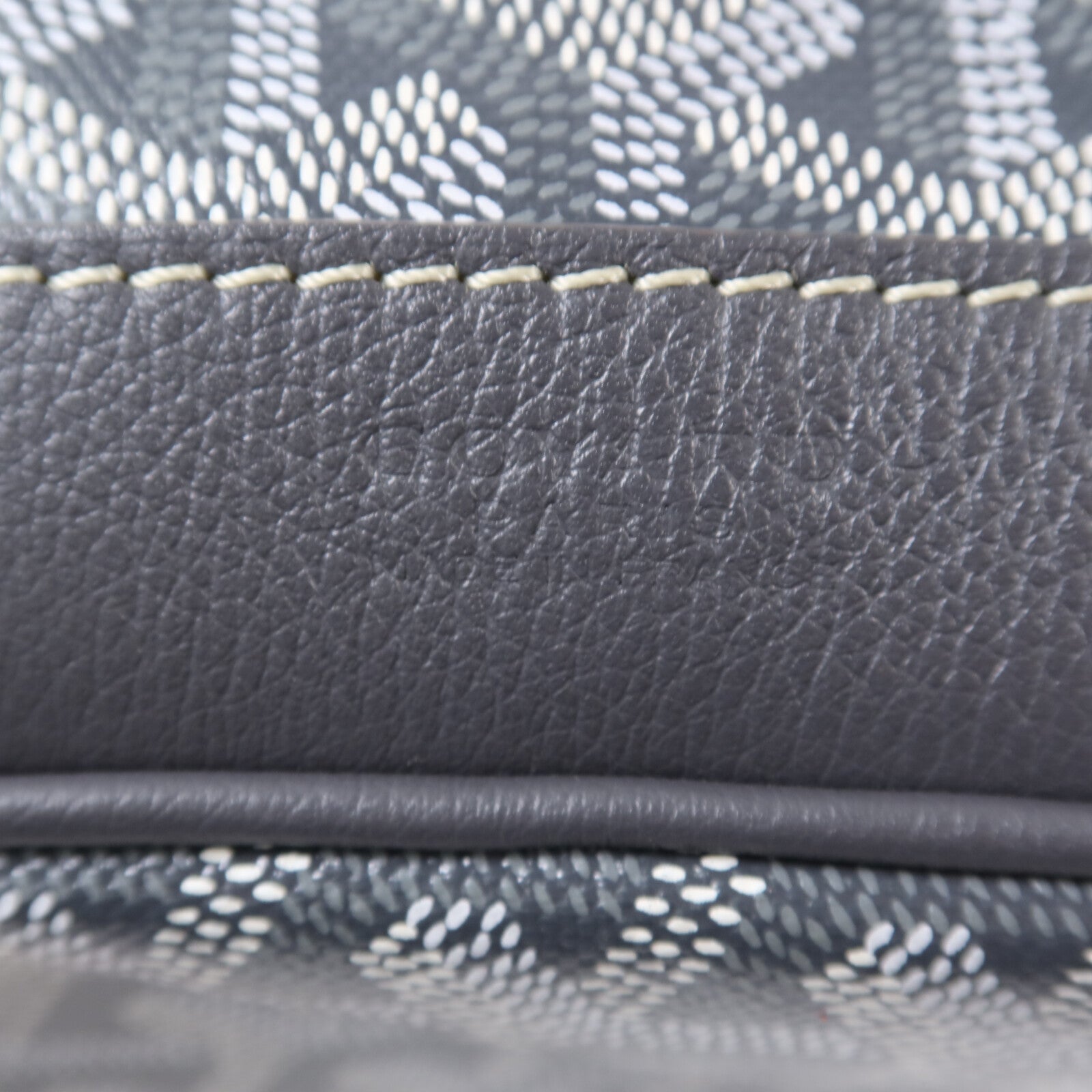 GOYARD 【激減優惠】塗層帆布Petit Flot Bucket Bag銀扣肩背袋