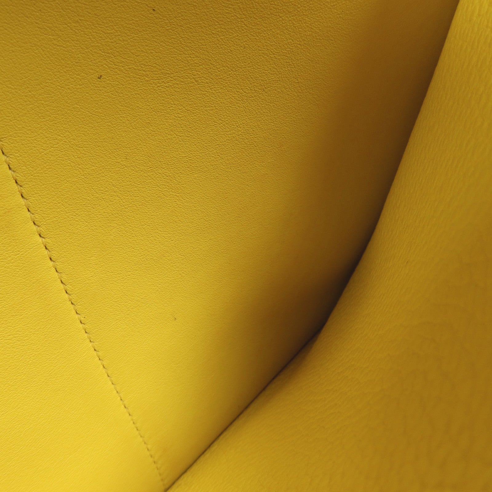 HERMES Clemence皮革Halzan 25銀扣手挽肩背兩用袋Lime