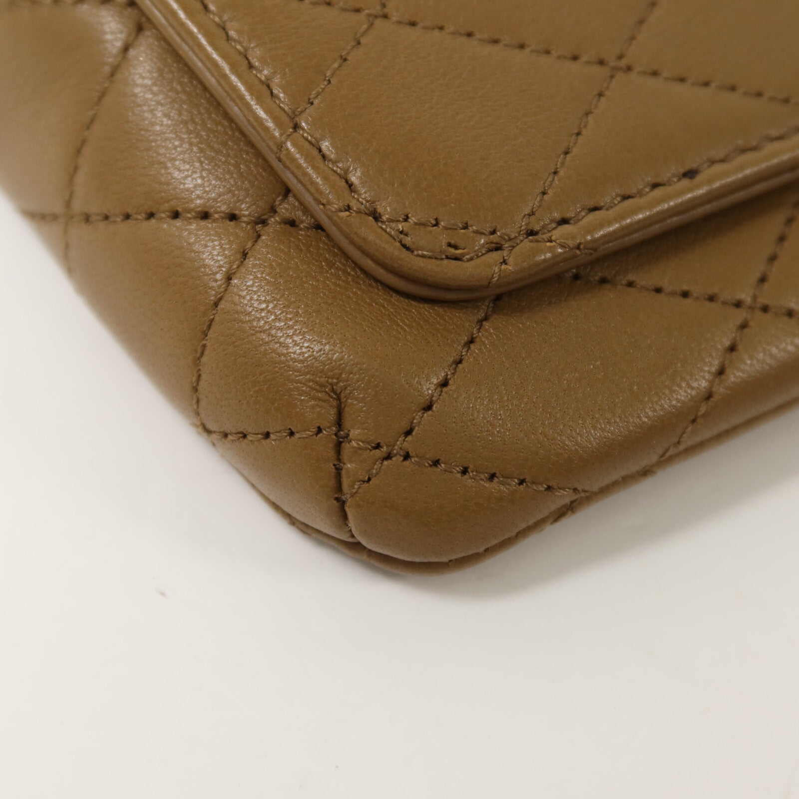 SAINT LAURENT 羊皮皮革Gaby Phone Holder鏈帶肩背袋
