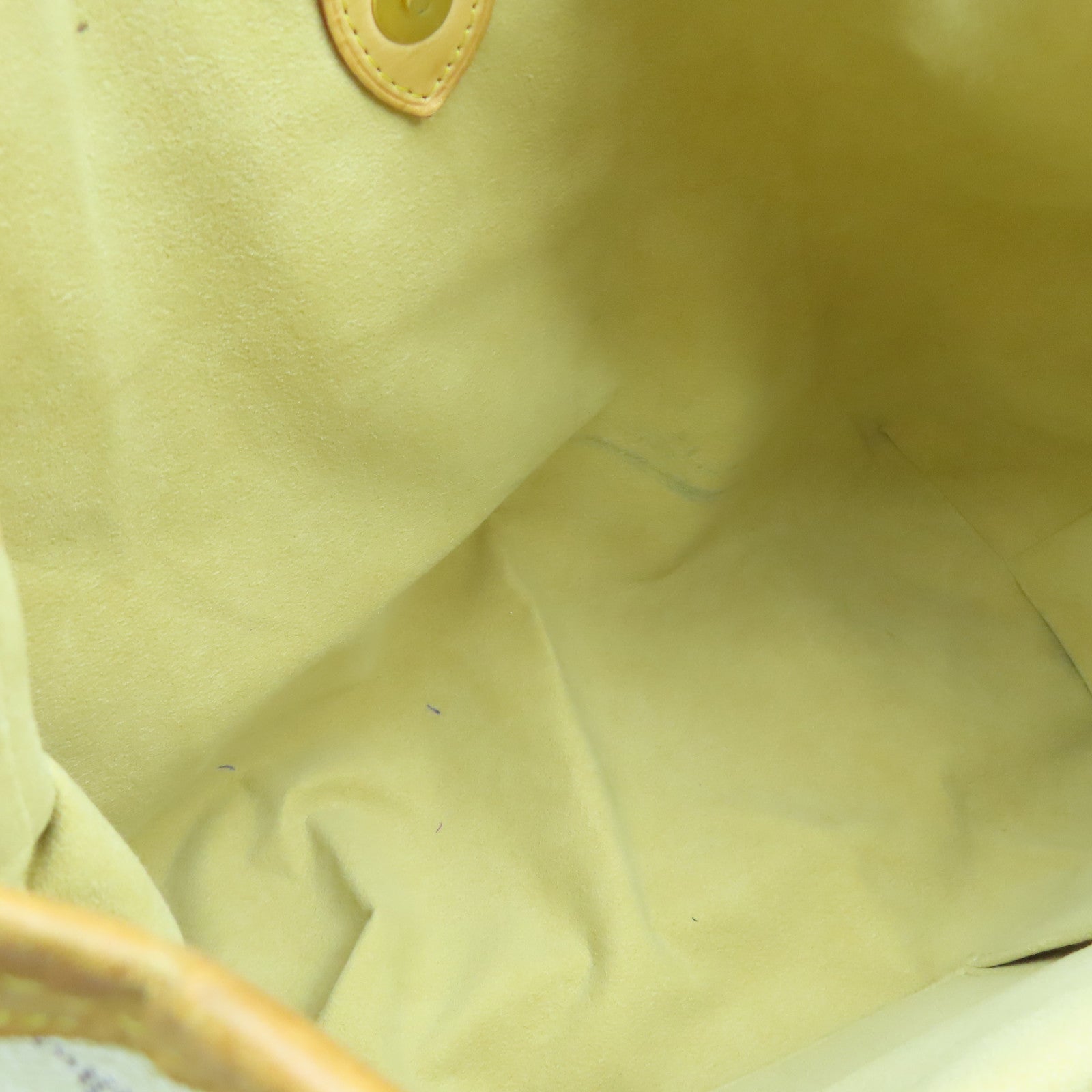 LOUIS VUITTON 【激減優惠】Damier Azur Galliera PM金扣肩背袋白色