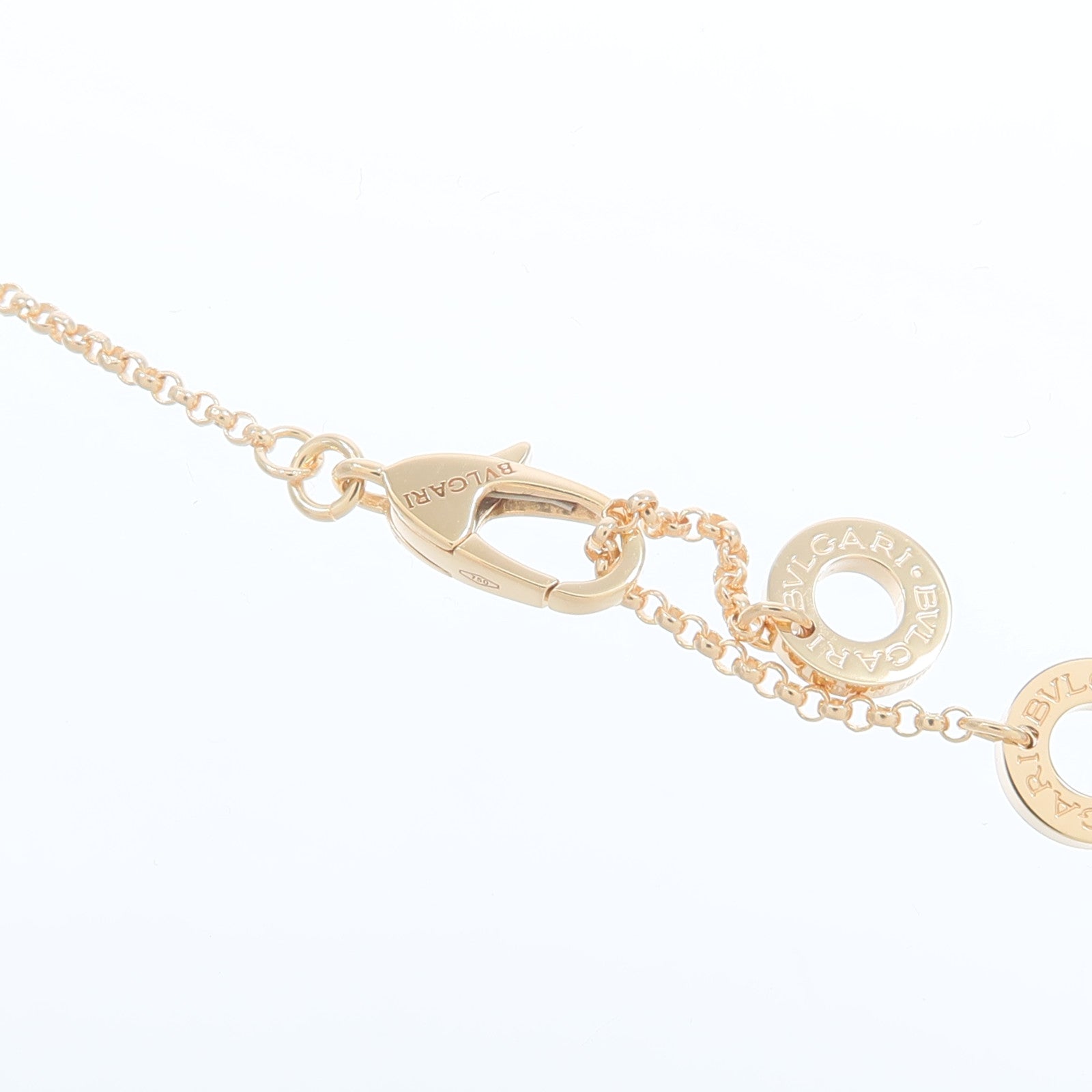 BVLGARI 18K玫瑰金B-zero1 Necklace項鍊