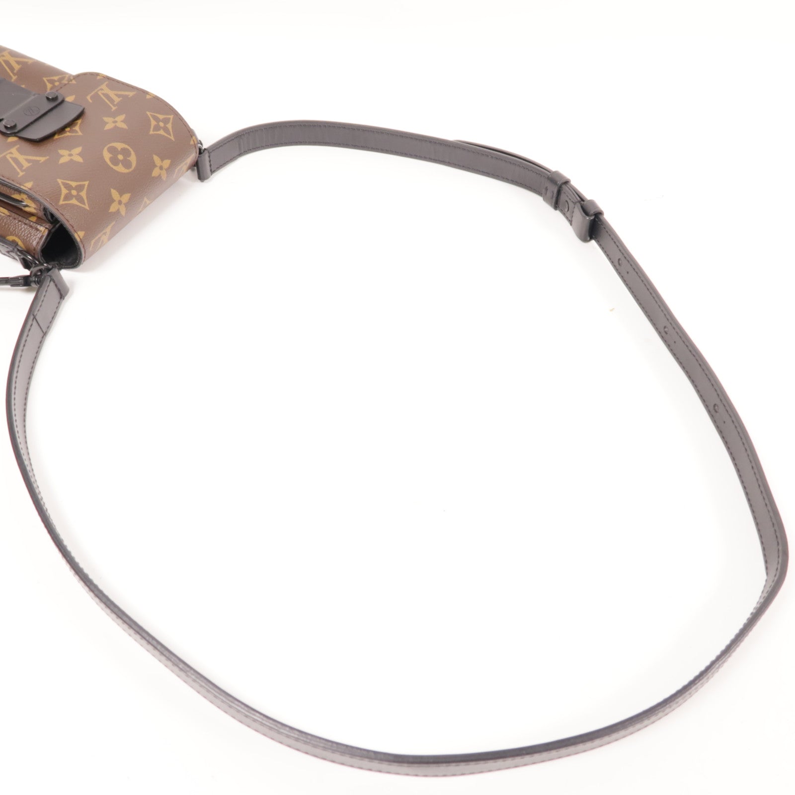 LOUIS VUITTON Monogram S-Lock Vertical肩背袋
