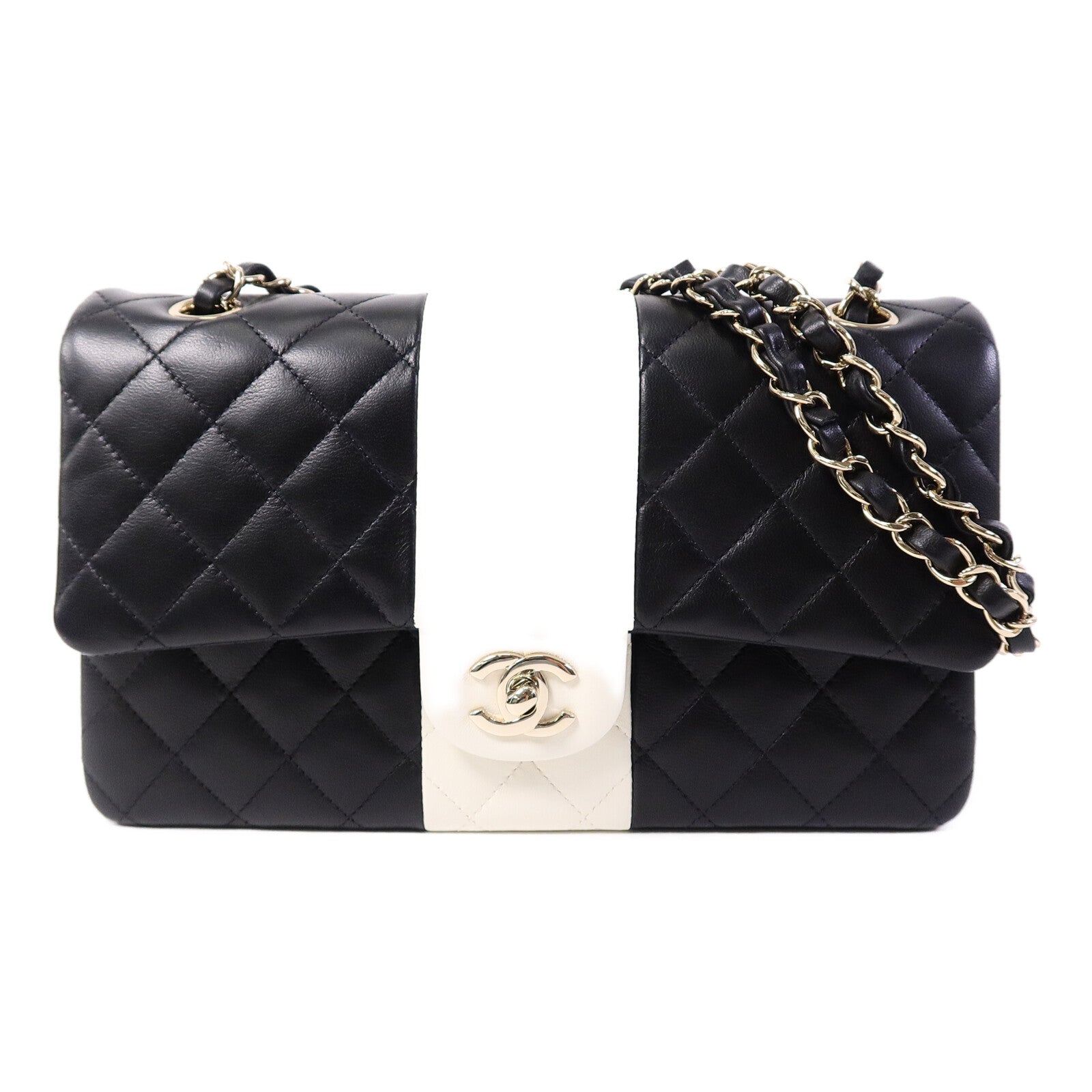 CHANEL 羊皮皮革Classic 25鏈帶肩背袋