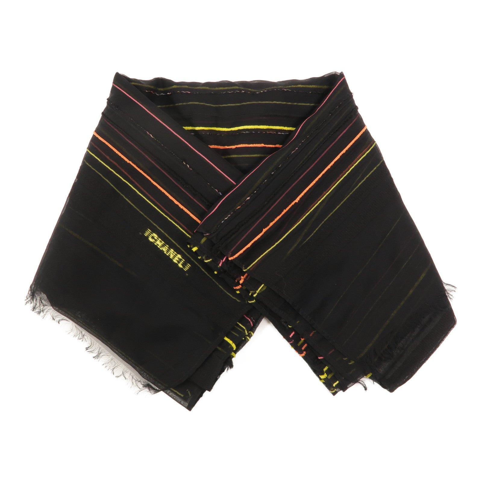 CHANEL 【激減優惠】絲質/羊絨Scarf圍巾