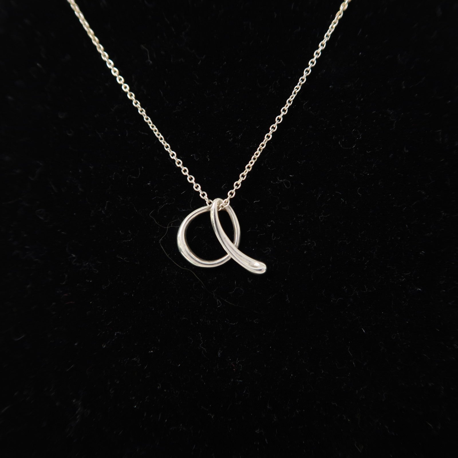TIFFANY＆CO 925純銀Elsa Peletti Silver A項鍊