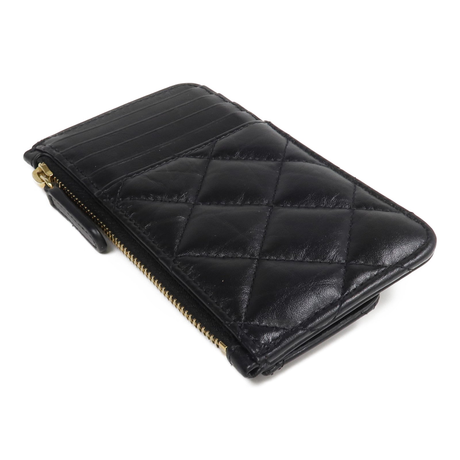 CHANEL 羊皮皮革2.55 Card Case卡片套