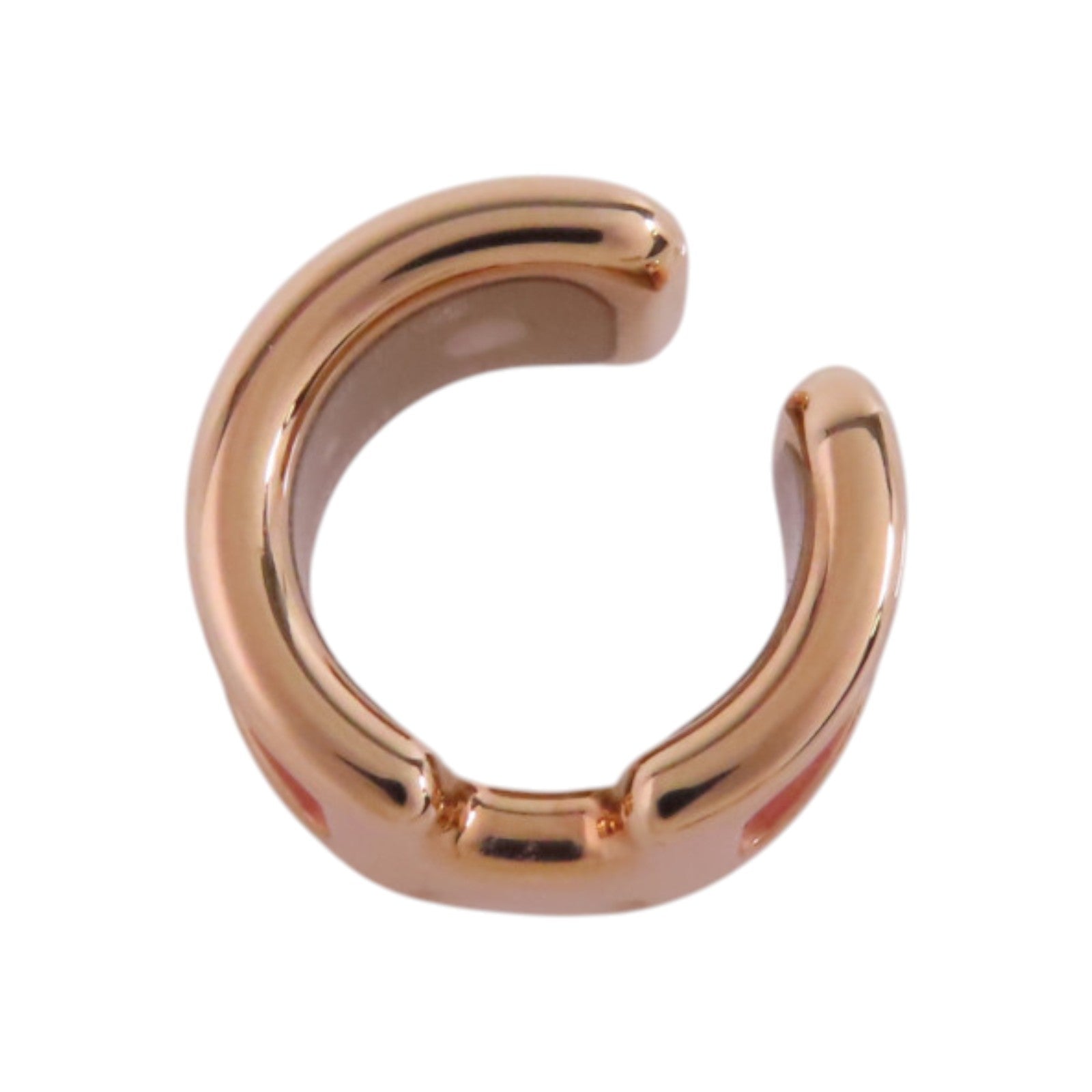 HERMES 【激減優惠】金屬/皮革Olympe Small Ear Cuffs耳夾