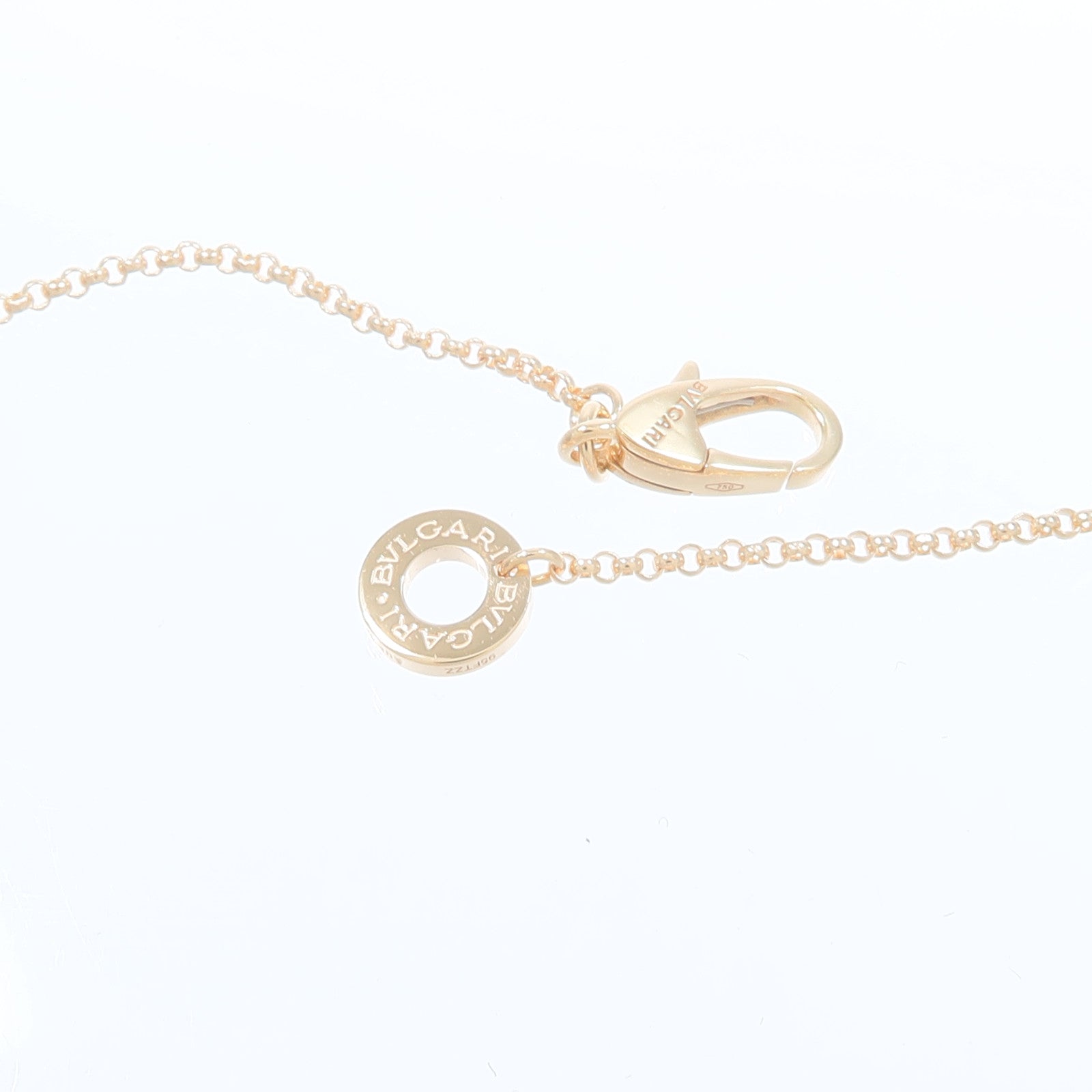 BVLGARI 18K玫瑰金B-zero1 Necklace項鍊