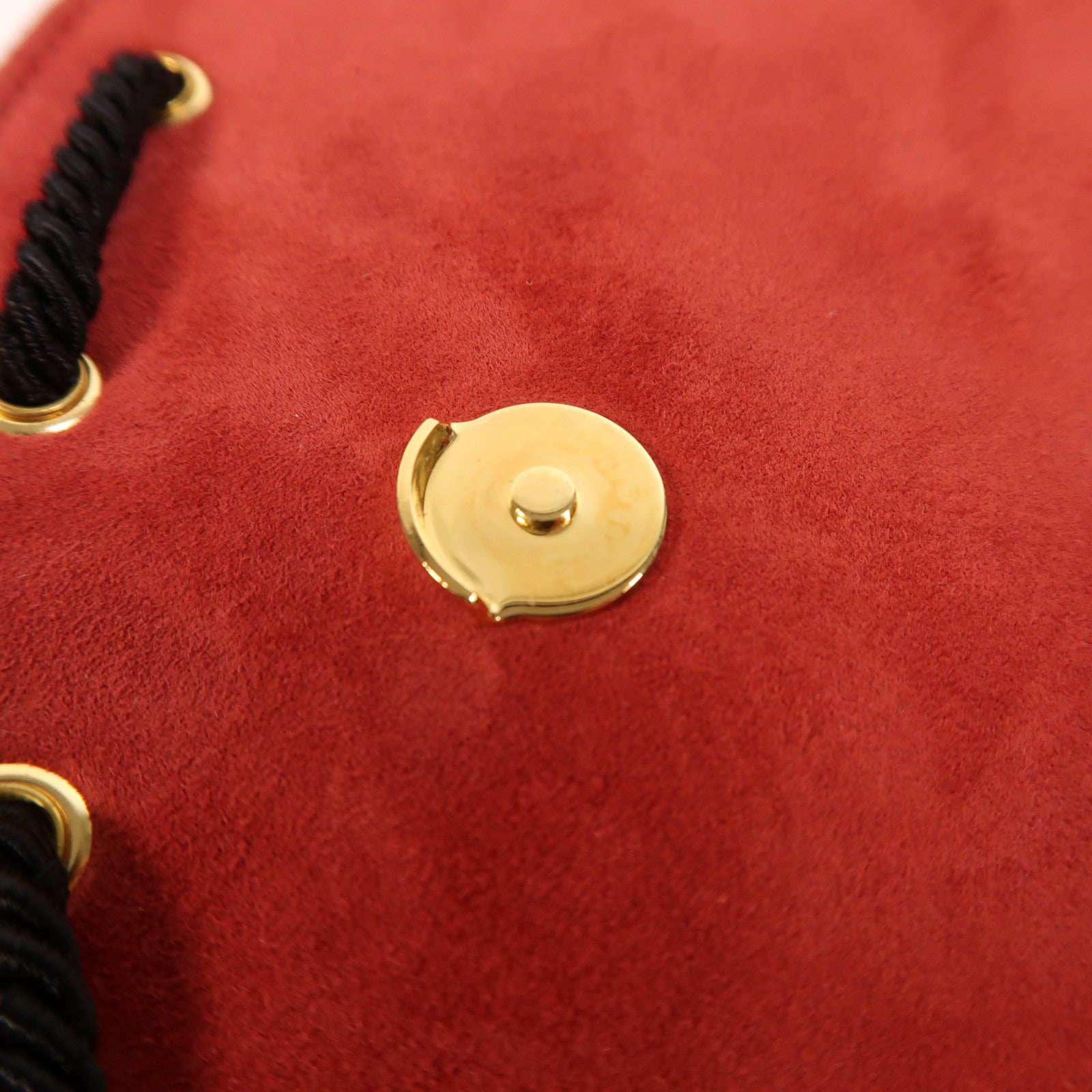 SAINT LAURENT 麂皮皮革Shoulder Bag金扣肩背袋