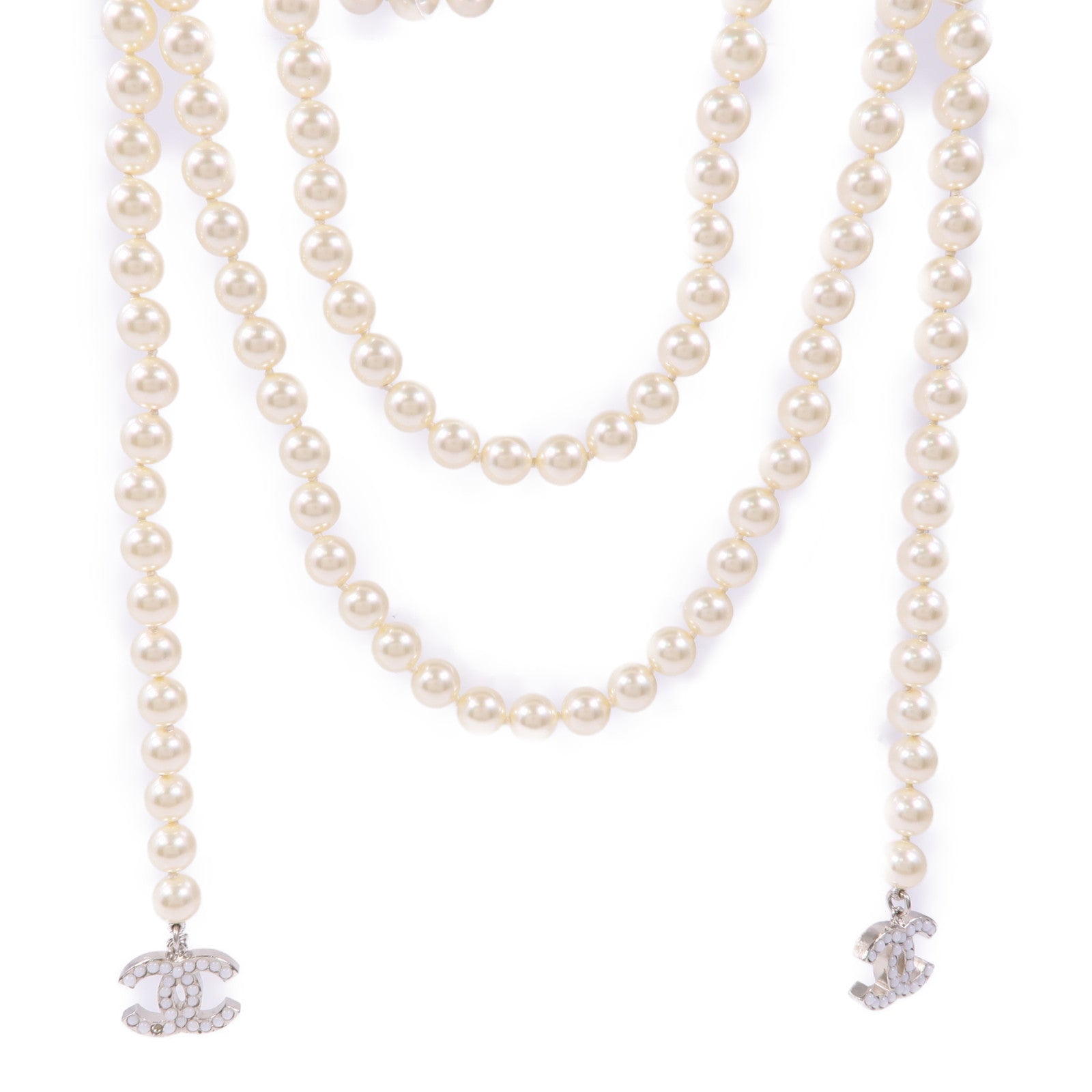 CHANEL PVC/金屬Necklace項鍊