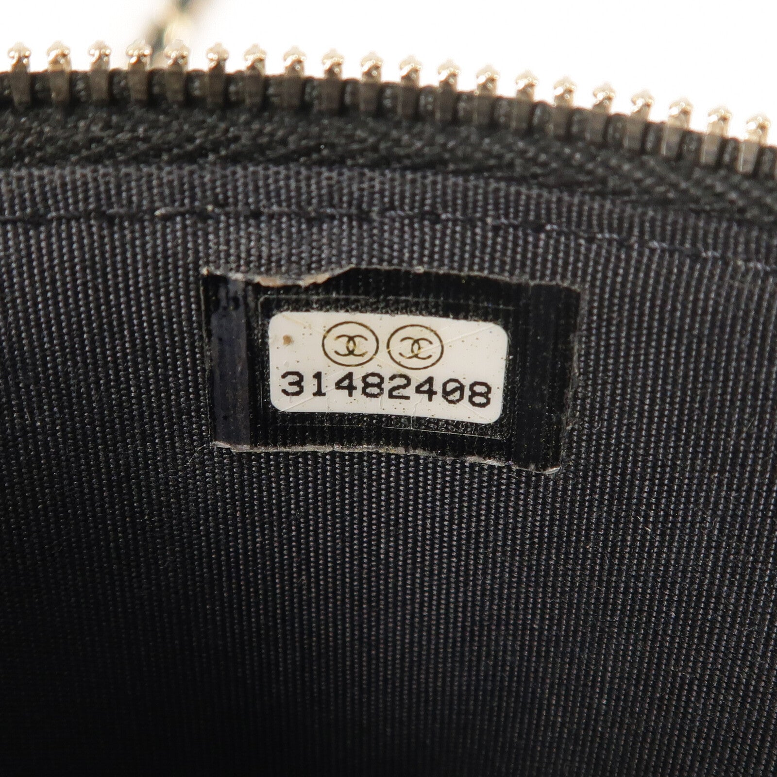 CHANEL 羊皮皮革Phone Case金扣鏈帶肩背袋